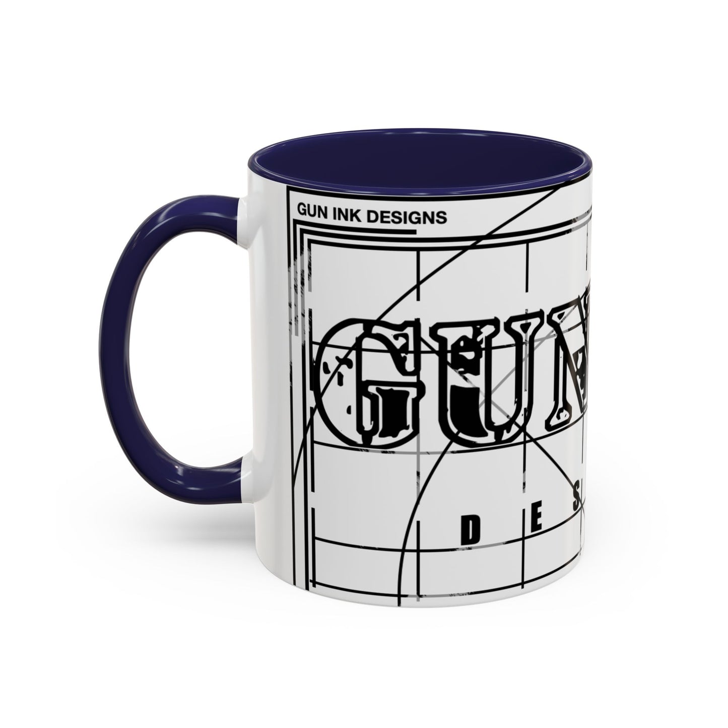 Accent Coffee Mug (11, 15oz) - GID Draft Graphic