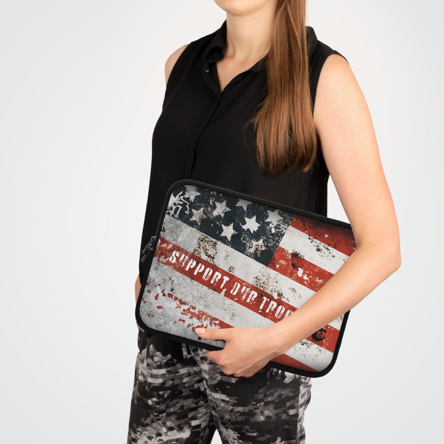 Laptop Sleeve - Support Our Troops