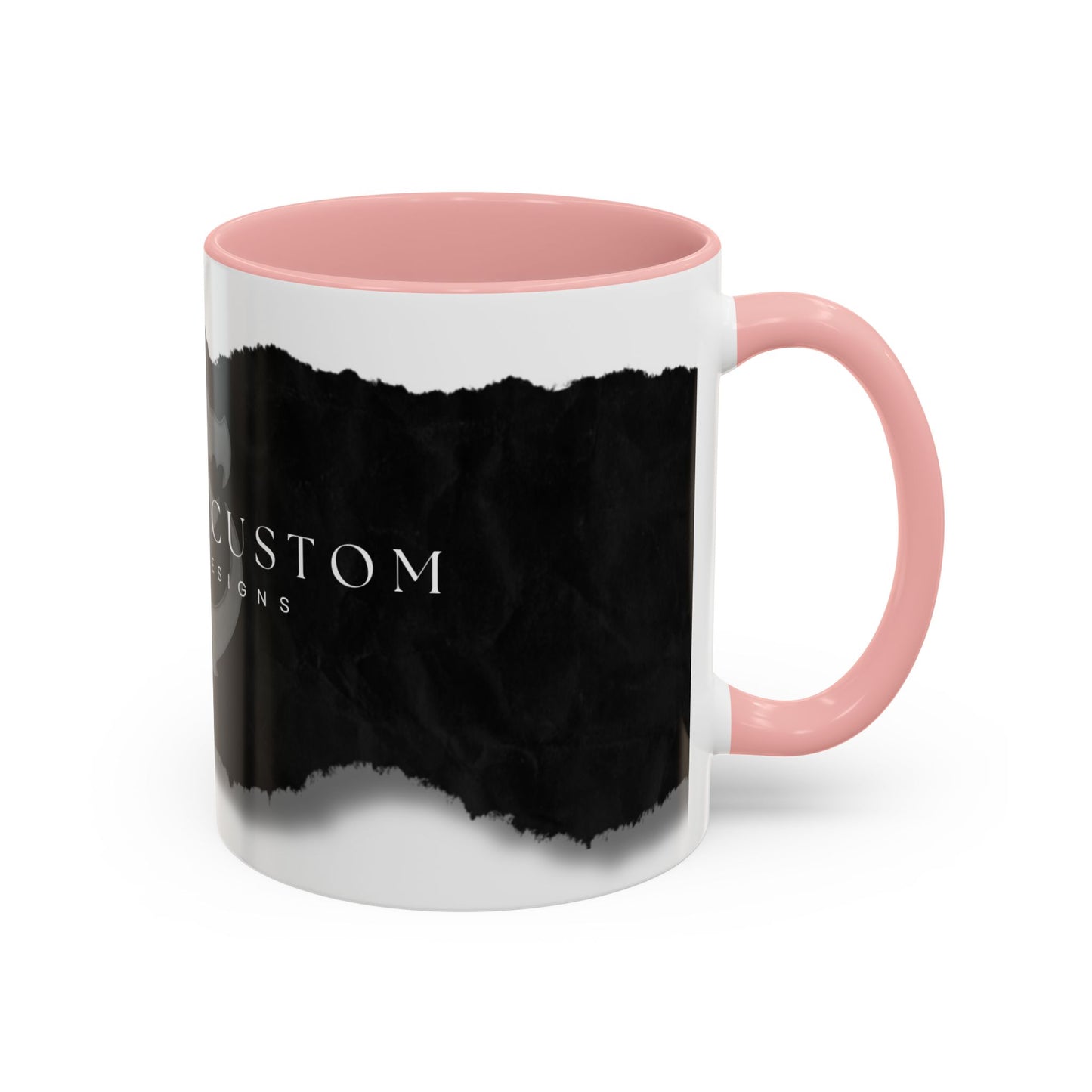 Accent Coffee Mug (11, 15oz) - Torn Paper