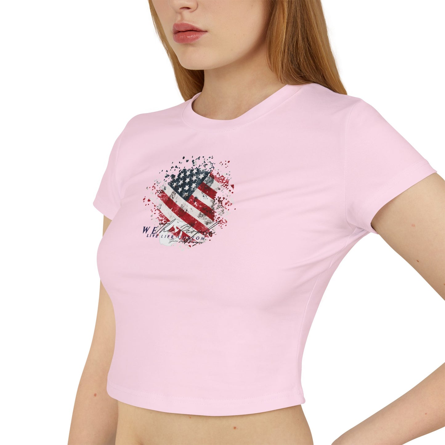 Women's Baby Tee - We The People 2
