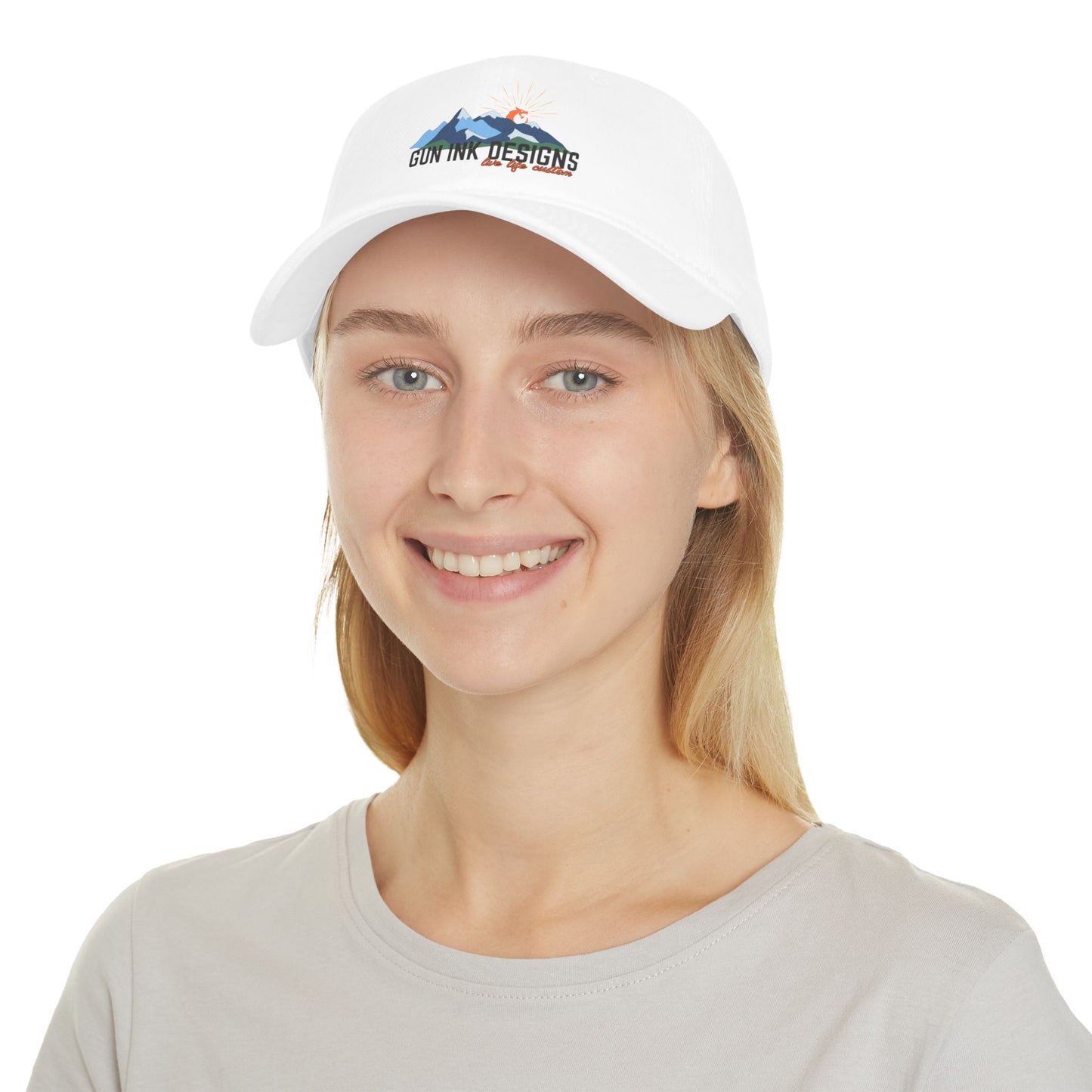 Low Profile Baseball Cap - Dragon sunrise