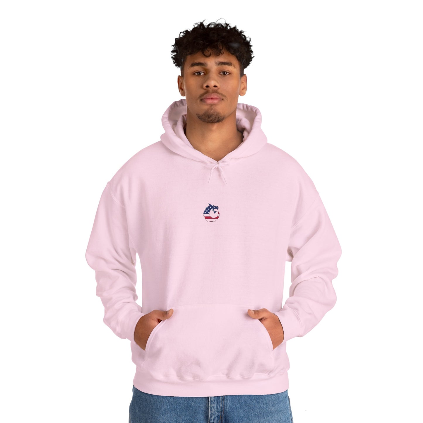 Heavy Blend™ Hooded Sweatshirt - 3D Flag