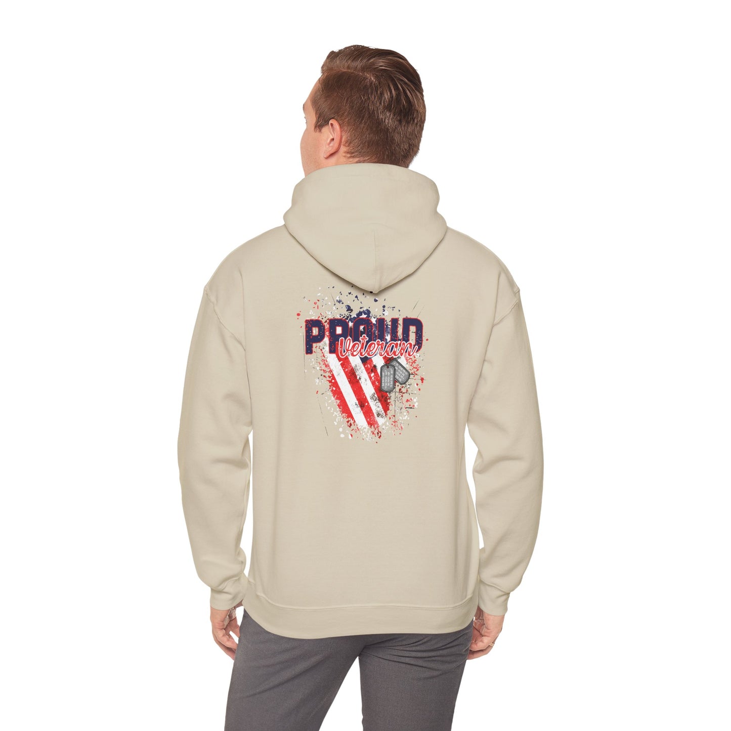 Heavy Blend™ Hooded Sweatshirt - Proud Veteran
