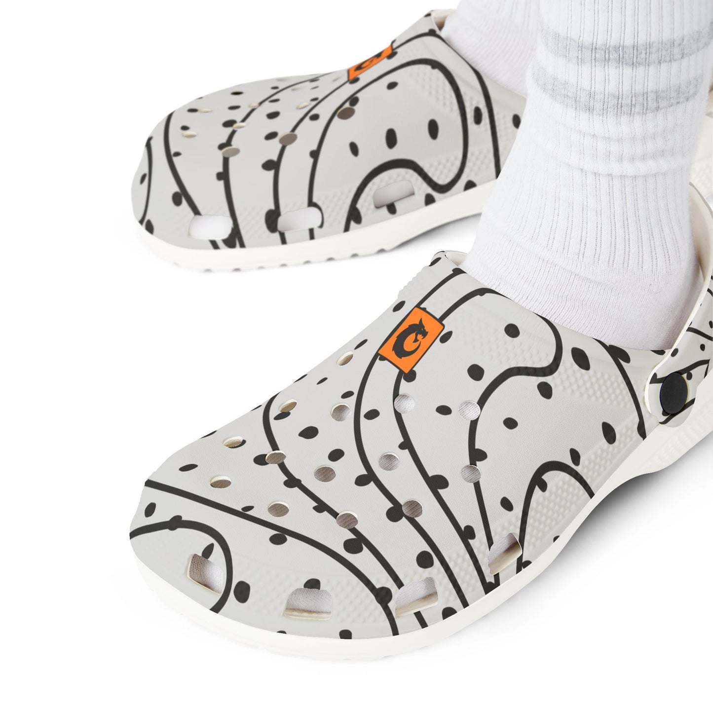 Stylish EVA Foam Clogs with Topo Design