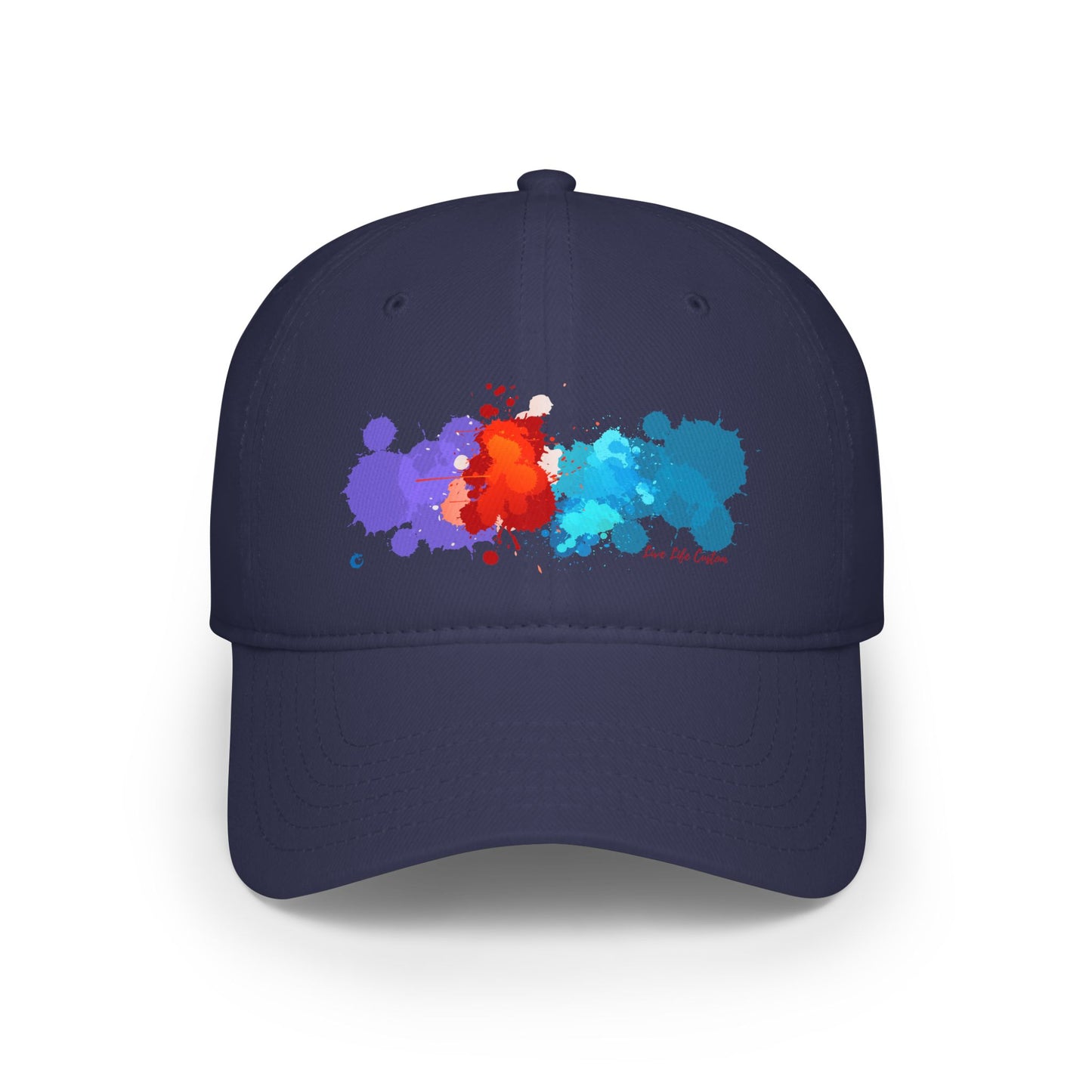 Low Profile Baseball Cap - A Splash