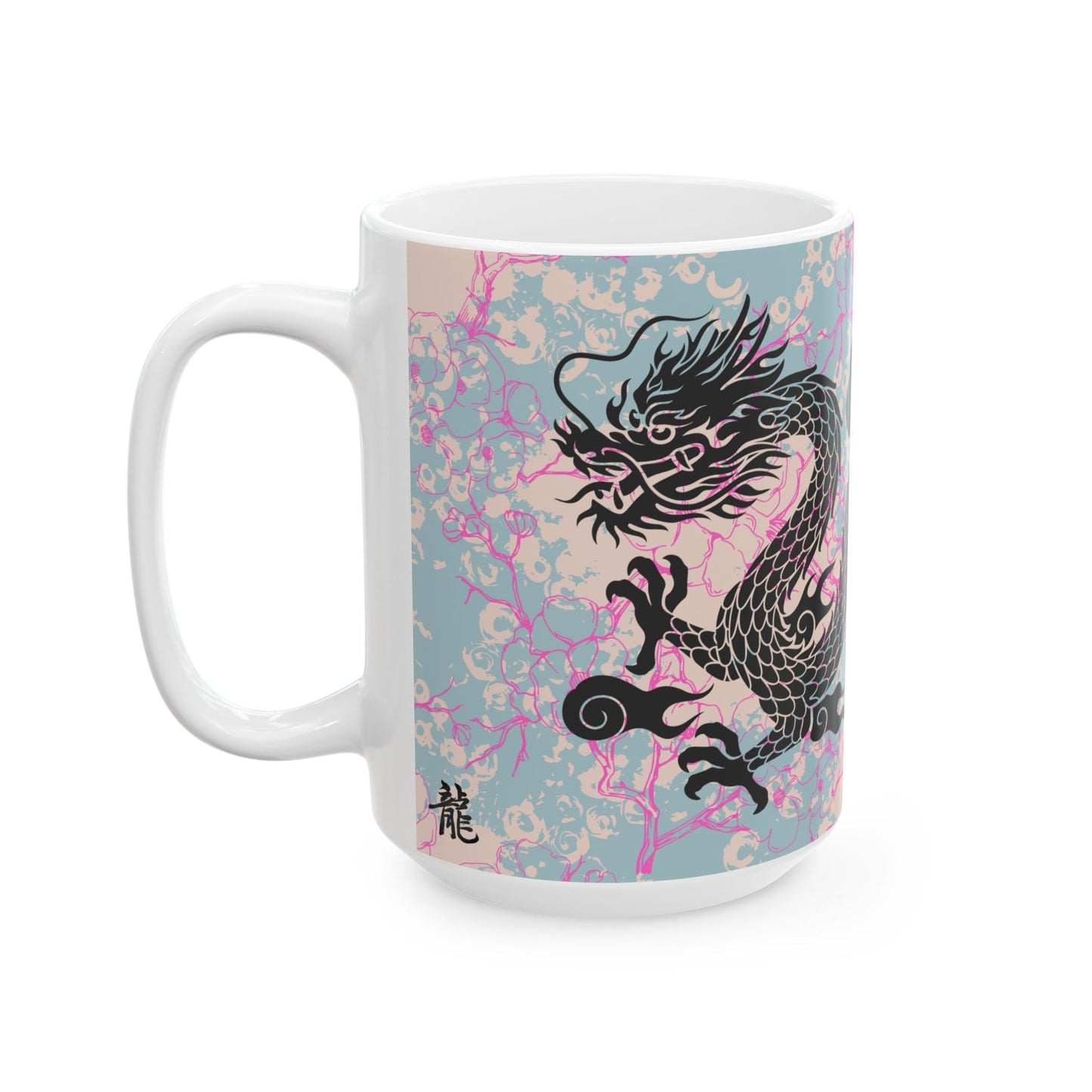 Ceramic Mug, (11oz, 15oz) - Dragon