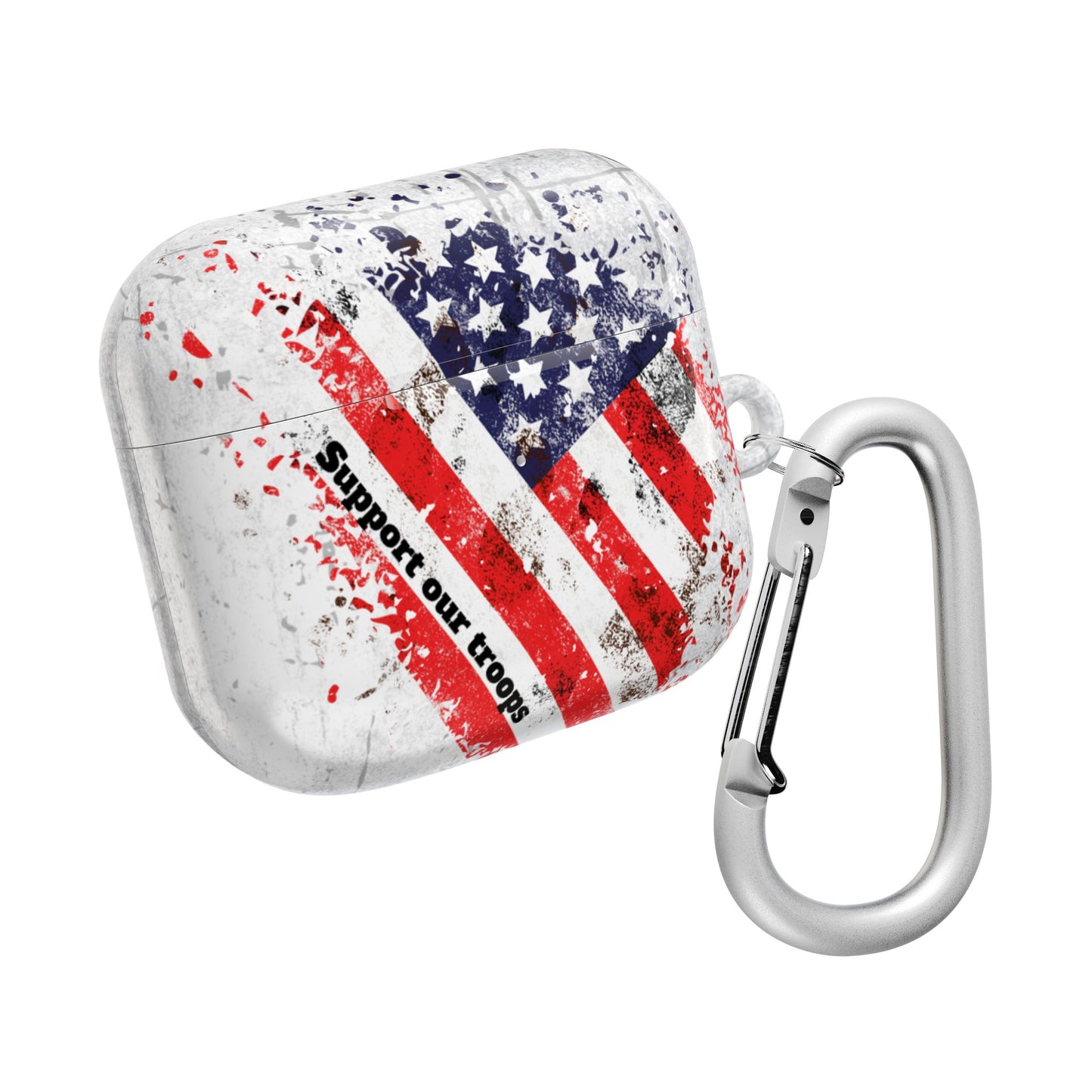 Patriotic AirPod Cases - Support Our Troops Design
