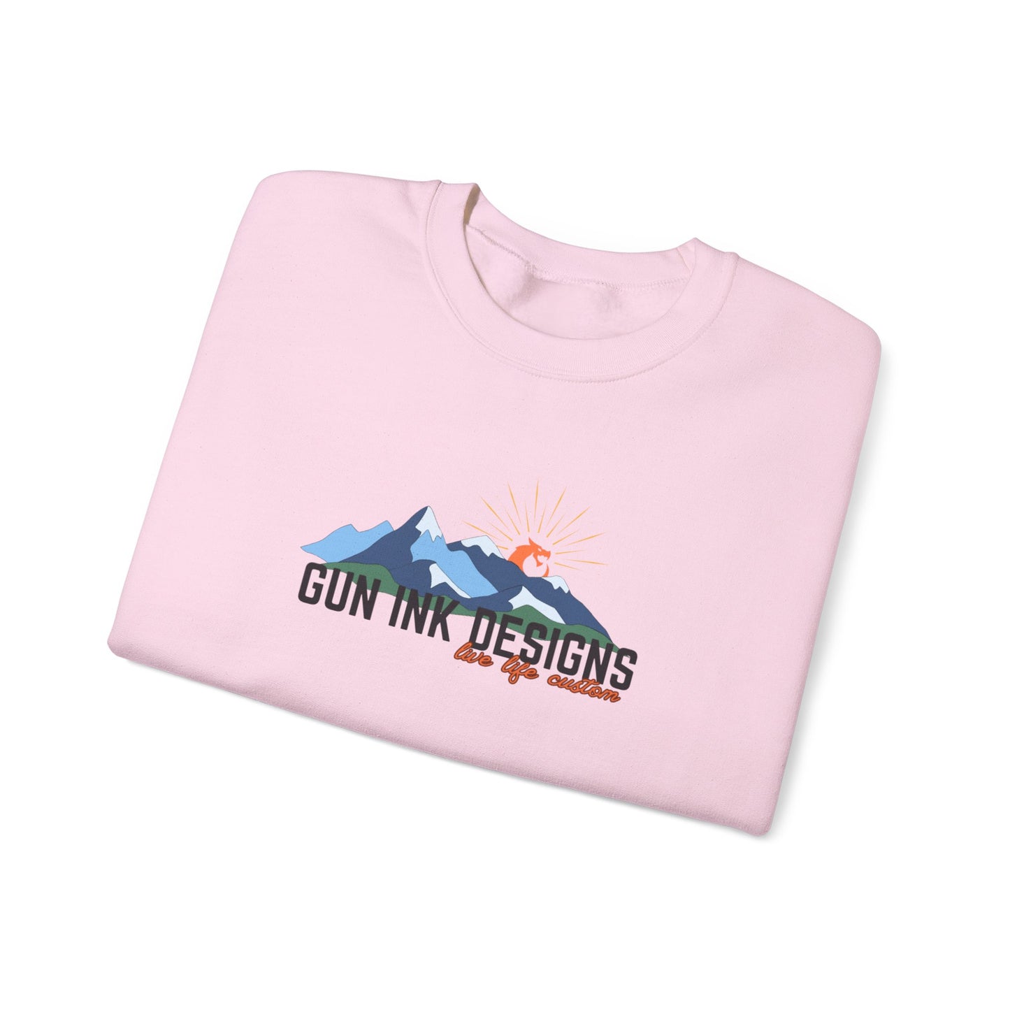 Heavy Blend™ Crewneck Sweatshirt - Dragon Sunrise