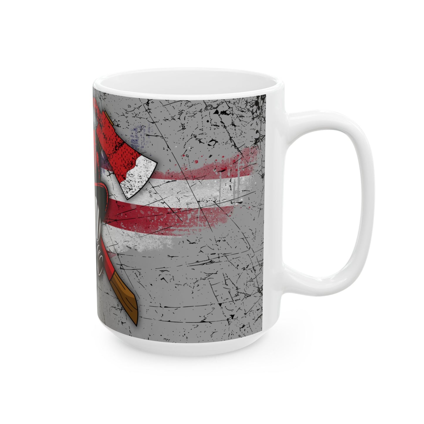 Firefighter's Coffee Mug | Perfect Gift for Firefighters, Firehouse Decor,