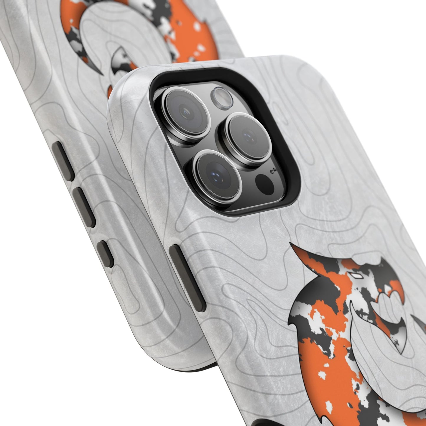 Magnetic Tough Cases - Topo QR code