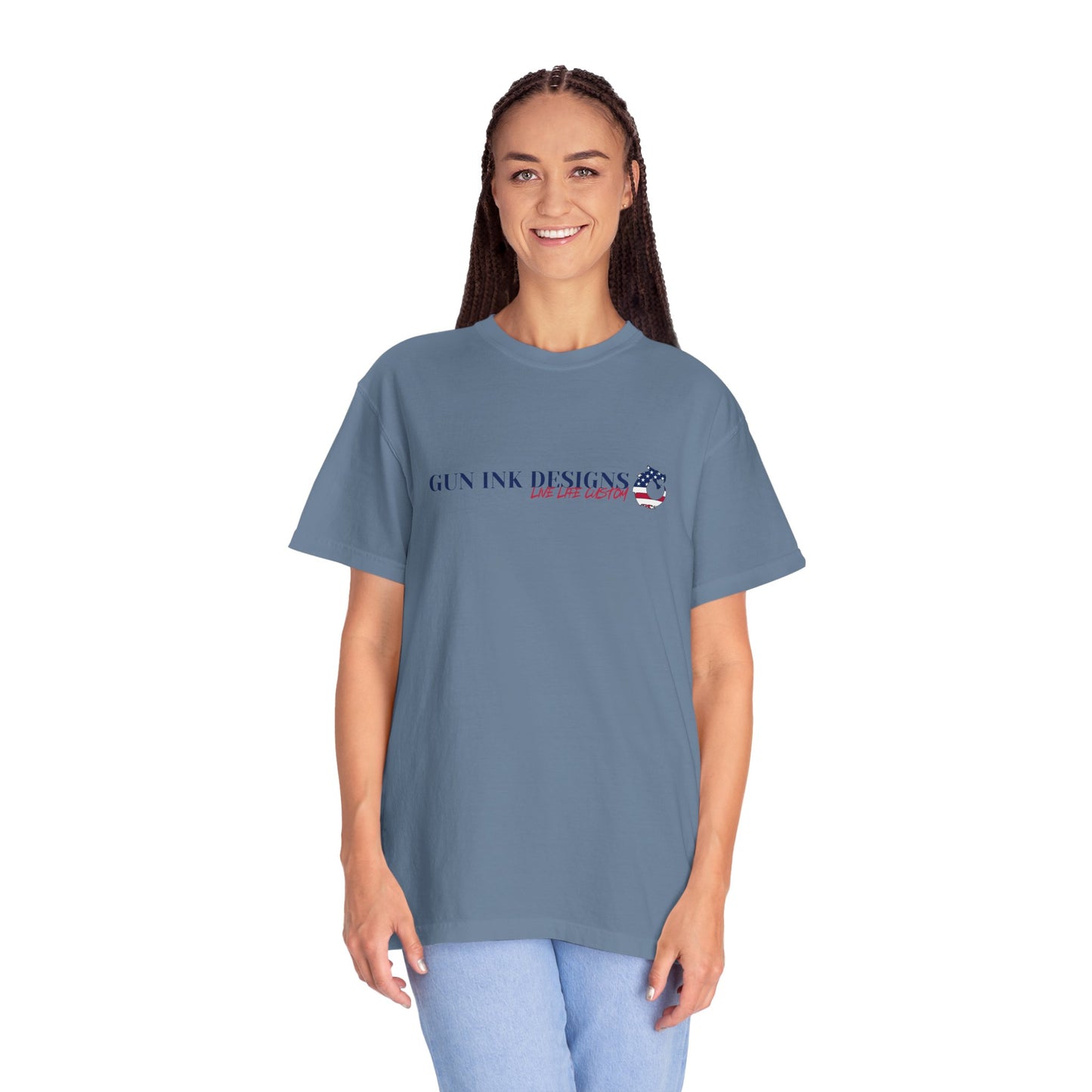 Garment-Dyed T-shirt - LLC Flag Dragon