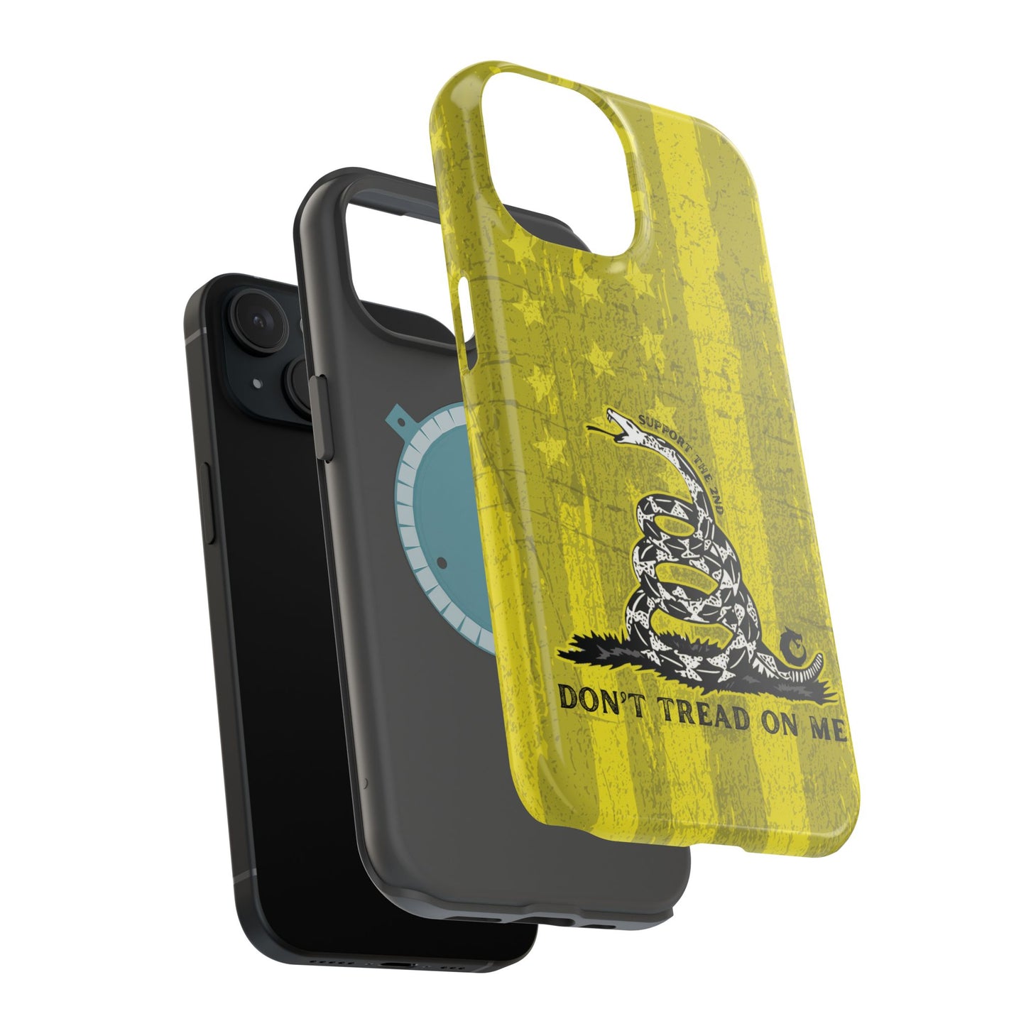American Liberty Tough iPhone Case - Don't Tread on Me Flag