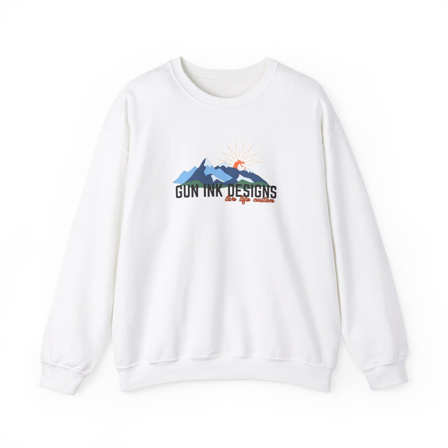 Heavy Blend™ Crewneck Sweatshirt - Dragon Sunrise
