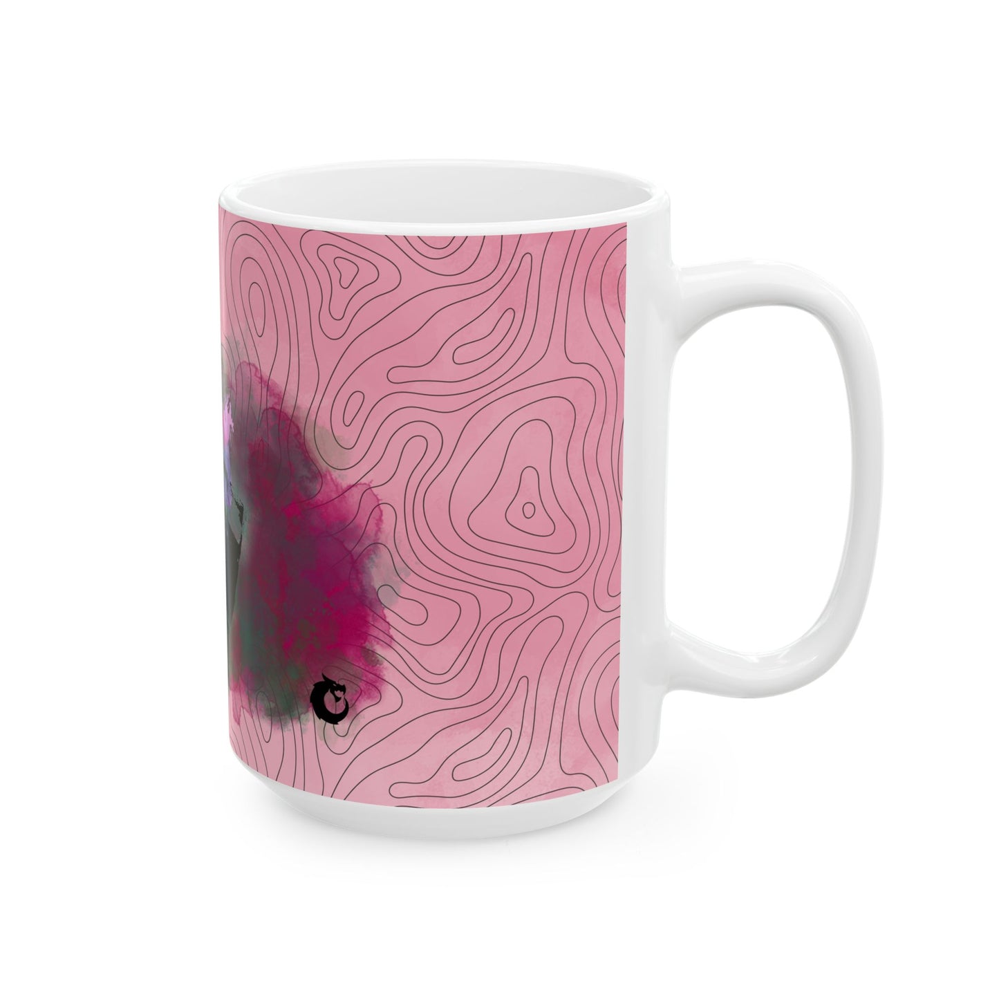 Ceramic Mug, (11oz, 15oz) - Gas Mask