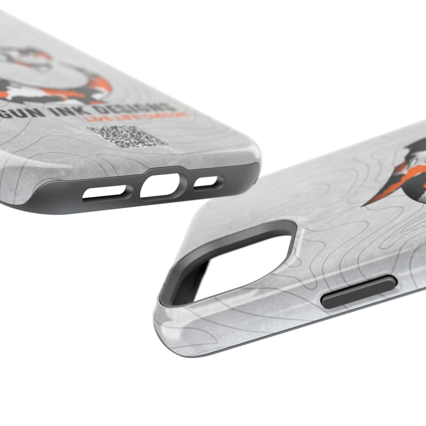 Magnetic Tough Cases - Topo QR code