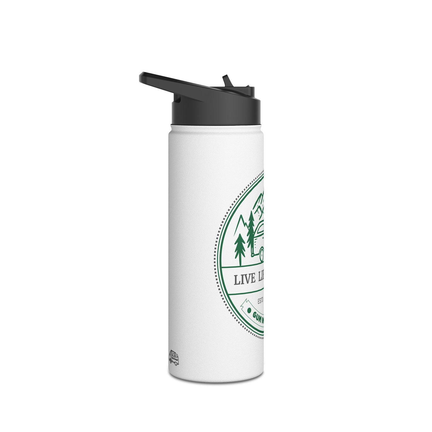 Stainless Steel Water Bottle, Standard Lid - The Van