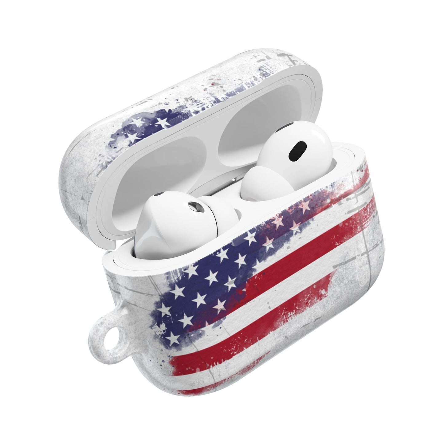 AirPod Cases - American Flag distressed