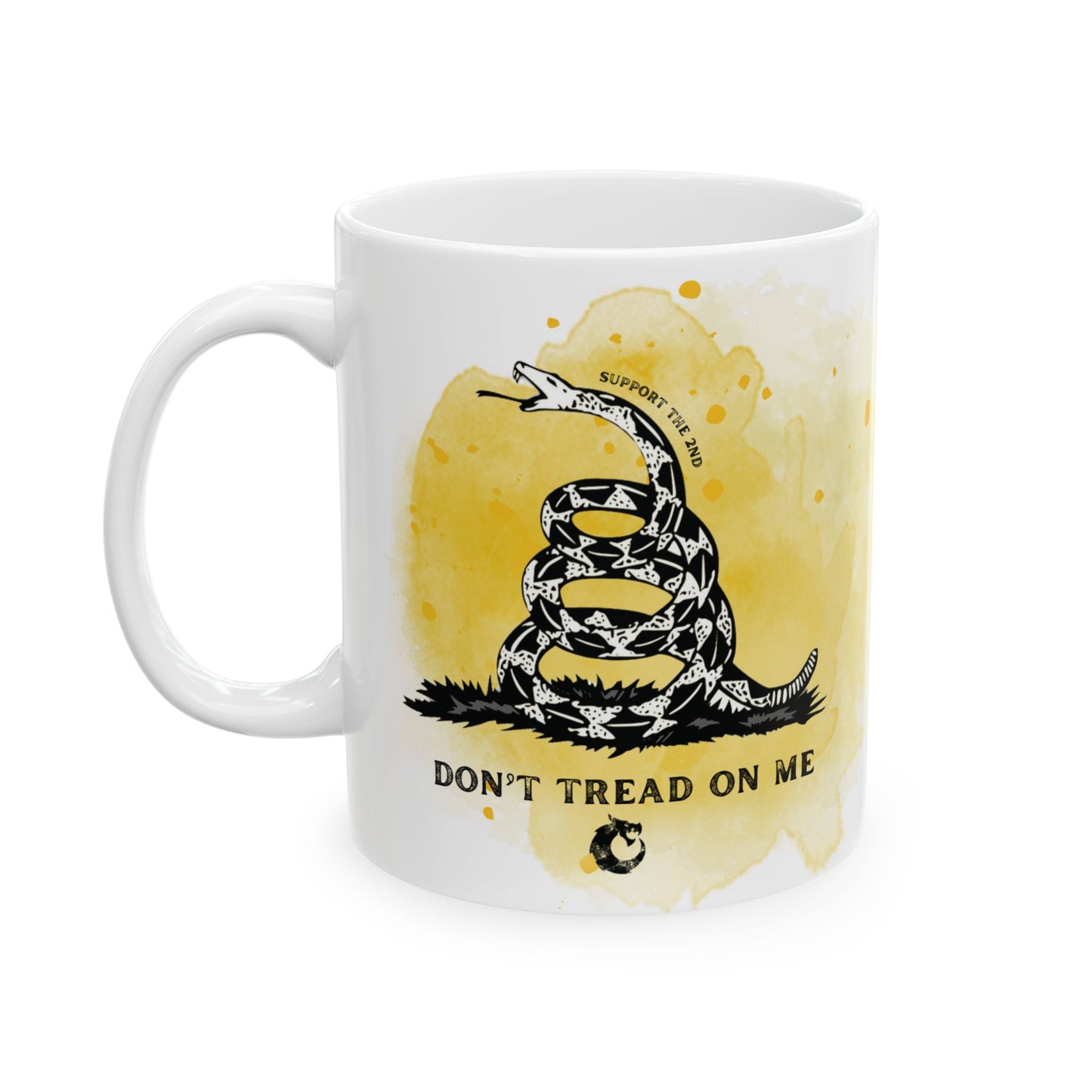 Ceramic Mug, (11oz, 15oz) - Don't Tread on Me