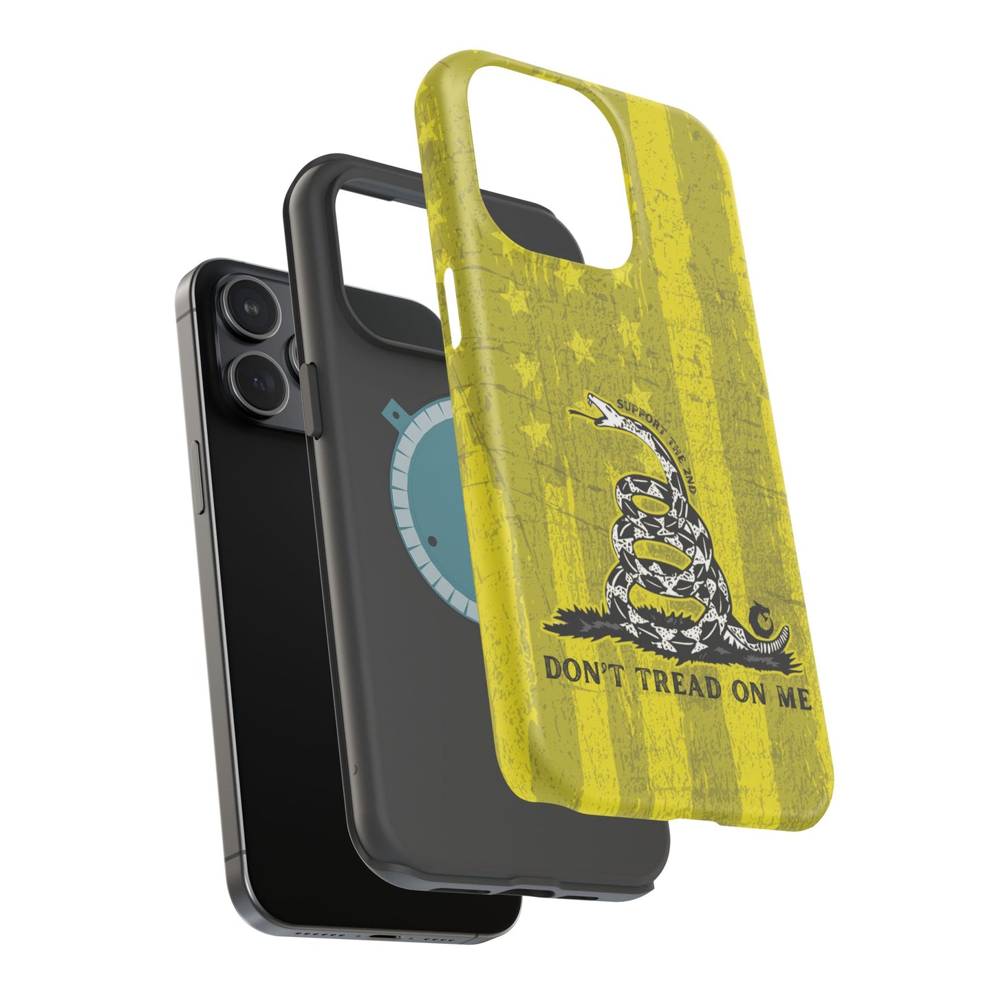American Liberty Tough iPhone Case - Don't Tread on Me Flag