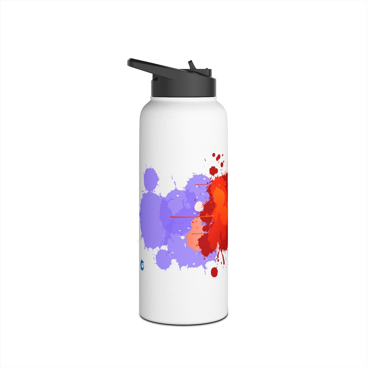 Stainless Steel Water Bottle, Standard Lid - The Splash