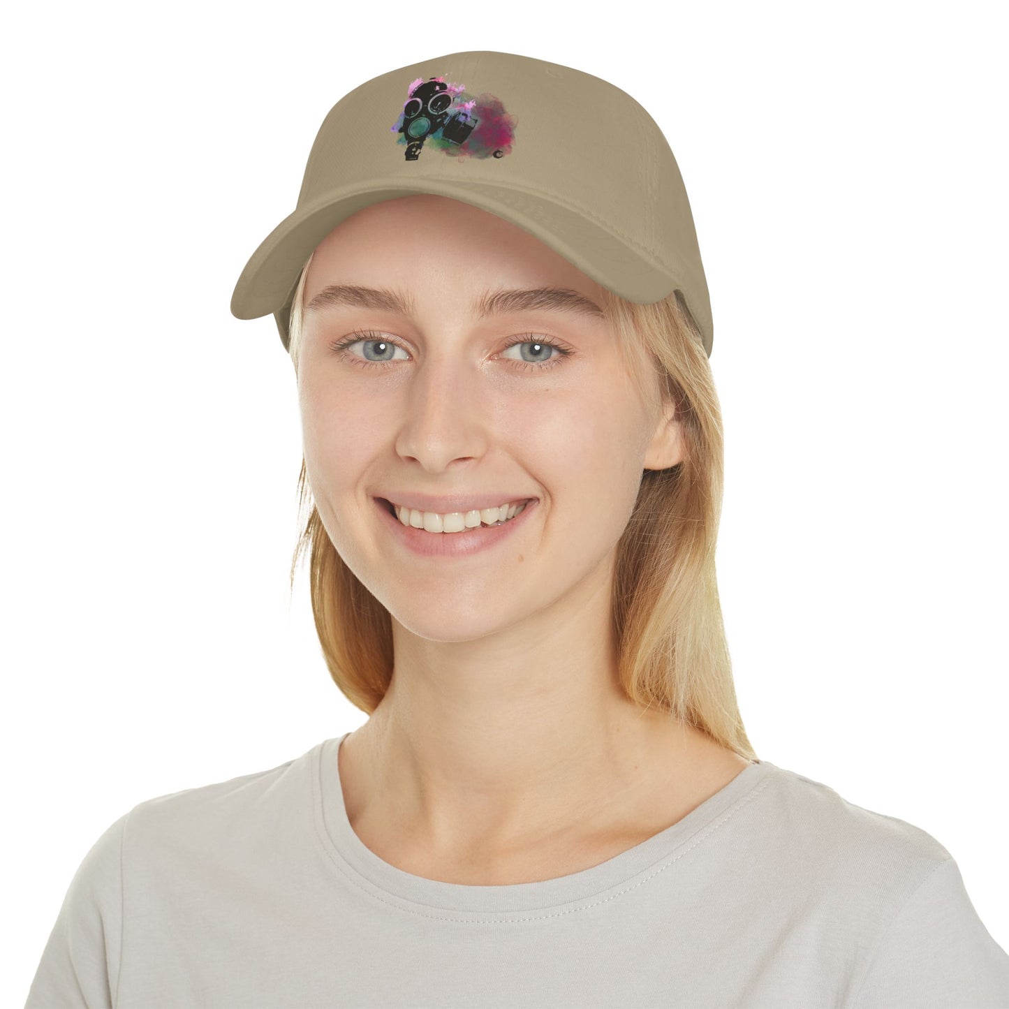 Low Profile Baseball Cap - Gas Mask