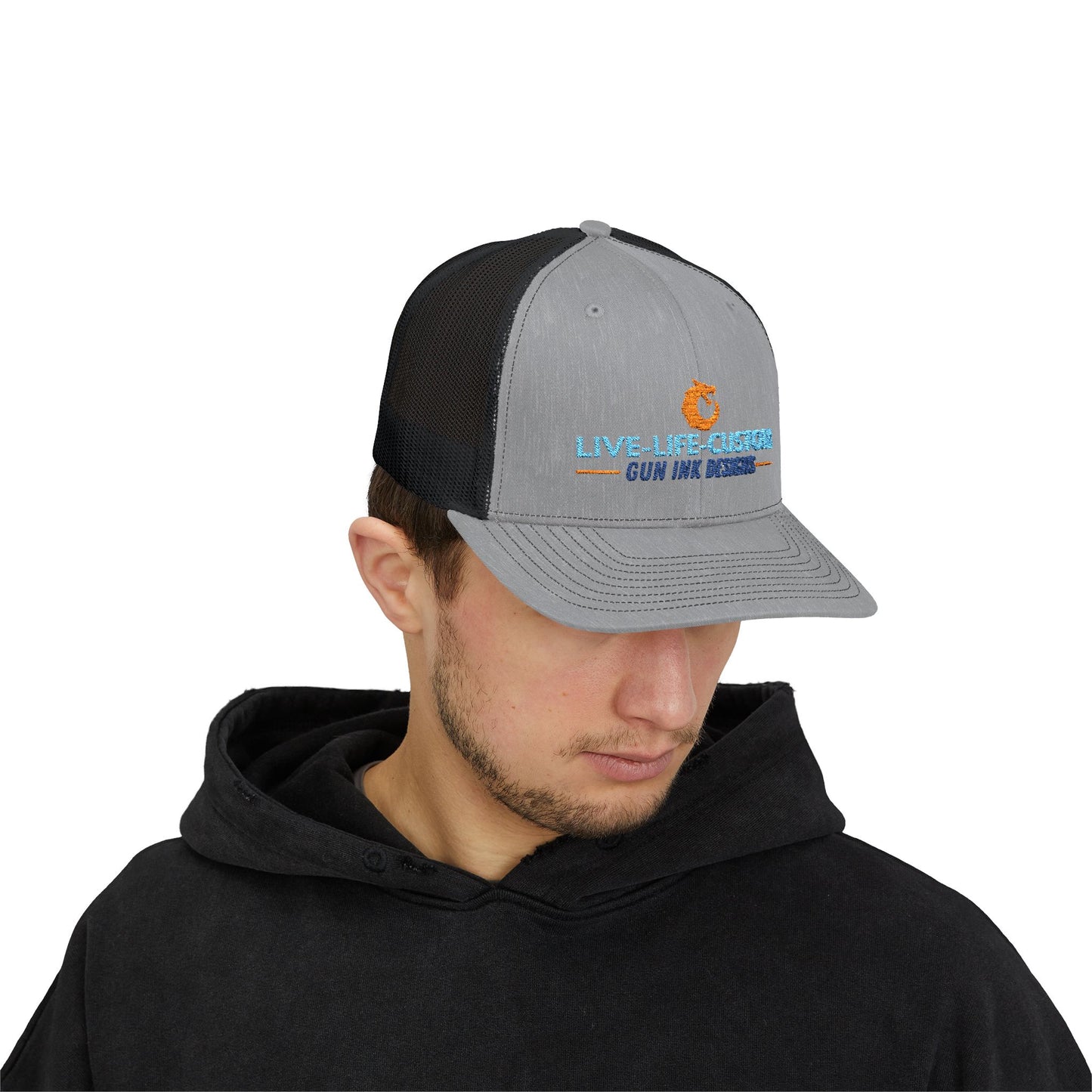 Snapback Trucker Cap - Live Life custom