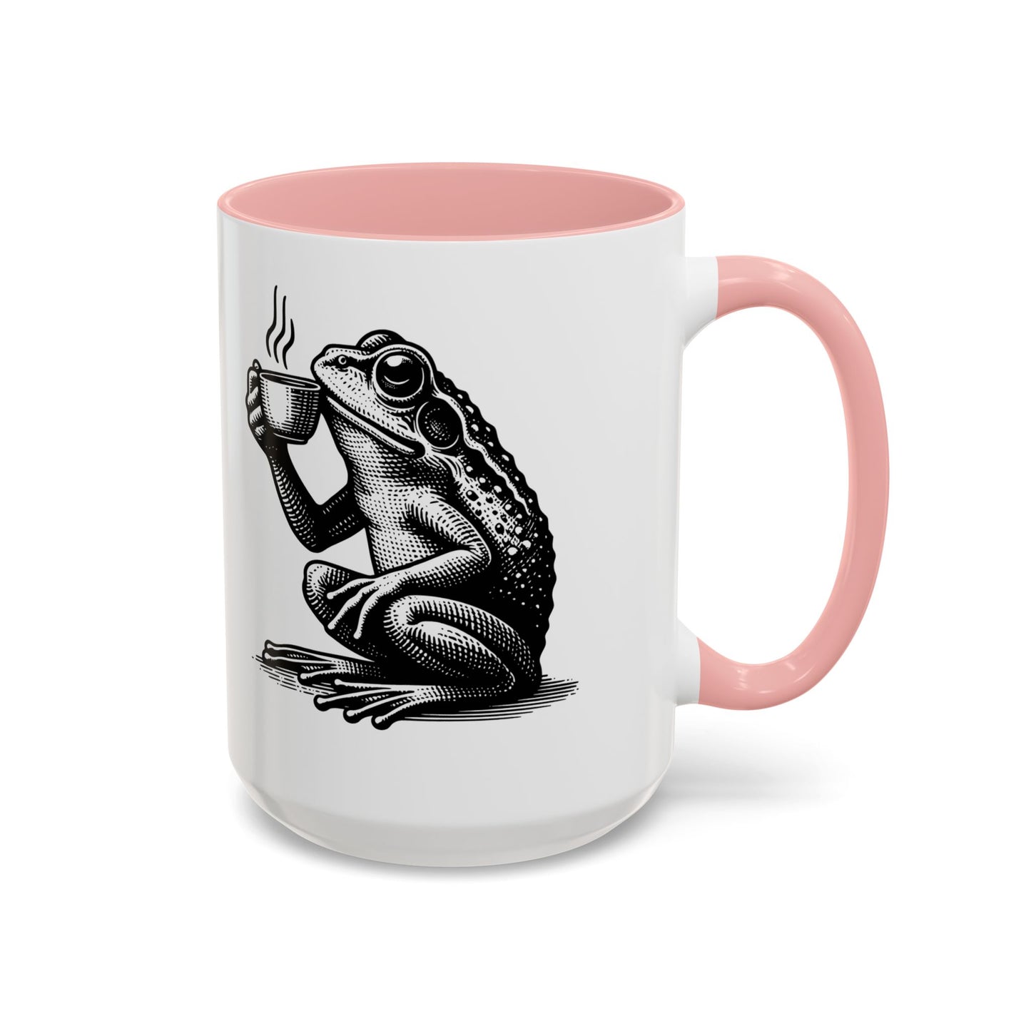 Accent Coffee Mug (11, 15oz) - Coffee Frogs