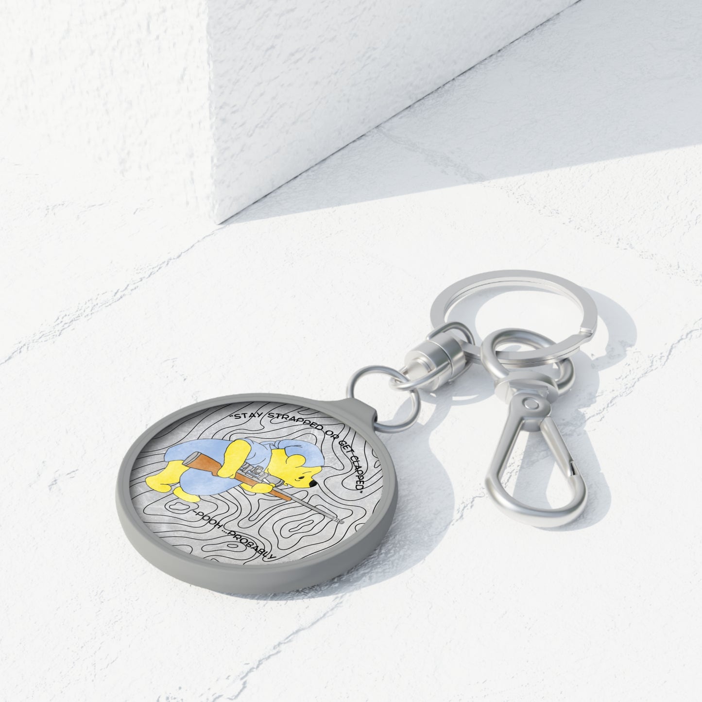 Keyring Tag - Stay Strapped