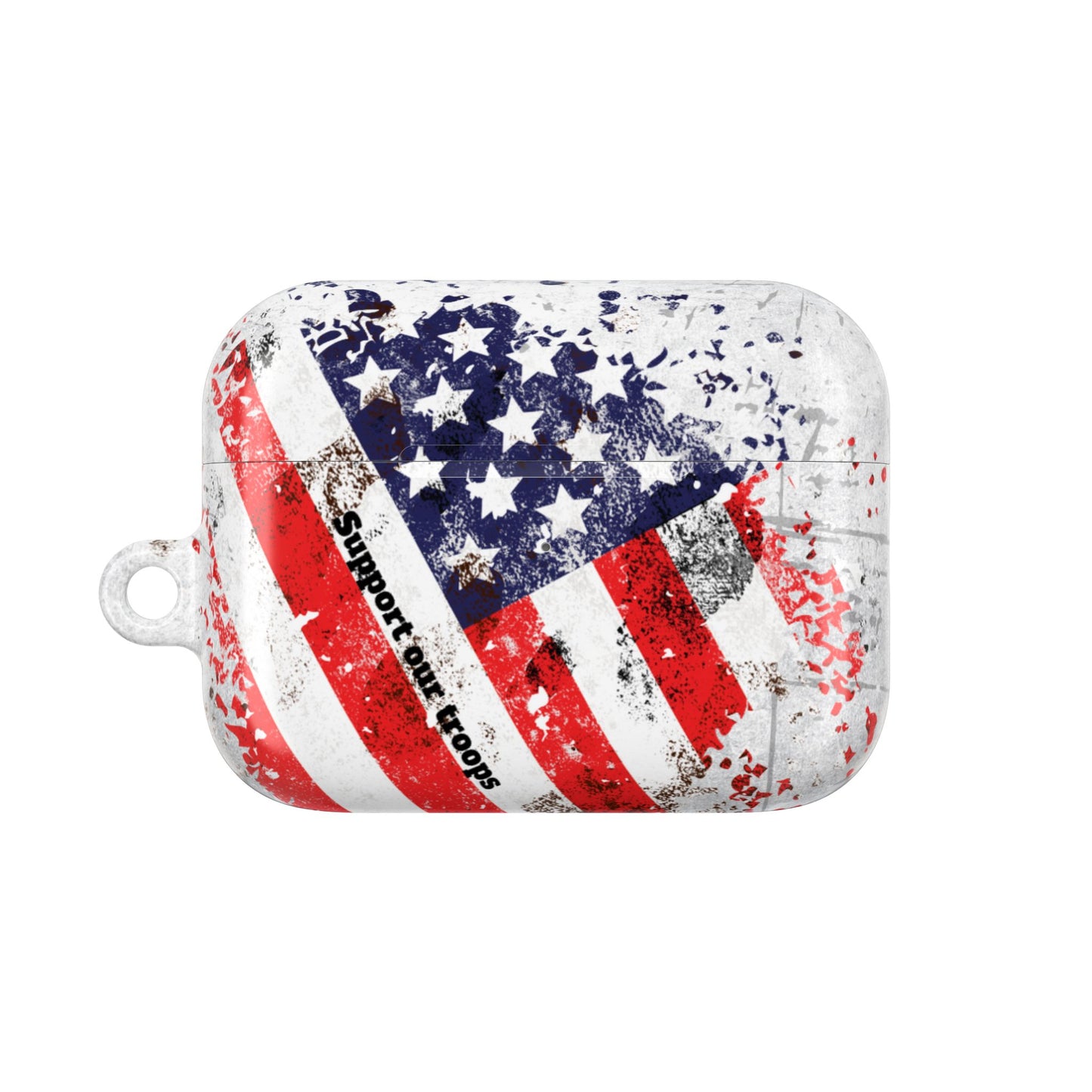 Patriotic AirPod Cases - Support Our Troops Design