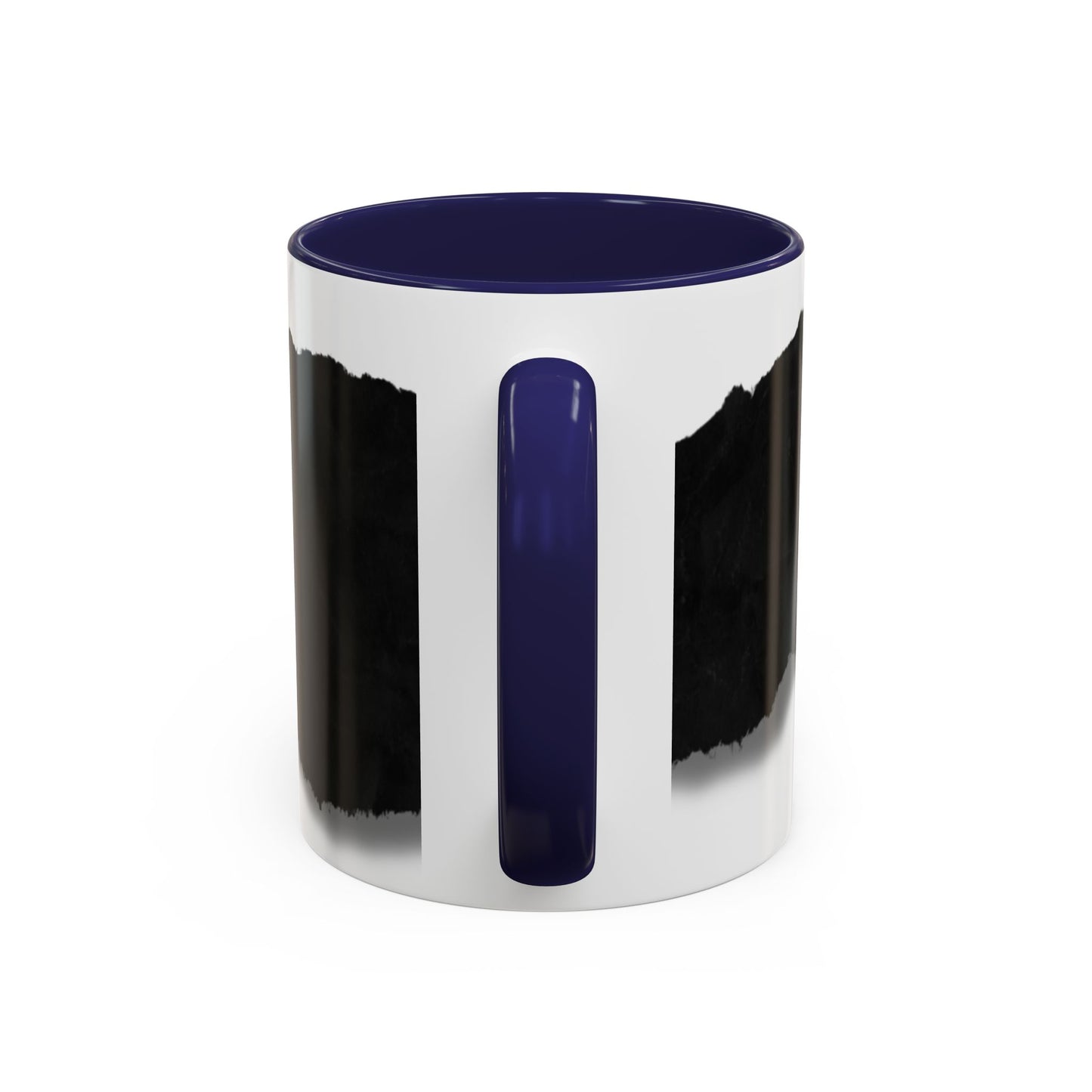 Accent Coffee Mug (11, 15oz) - Torn Paper