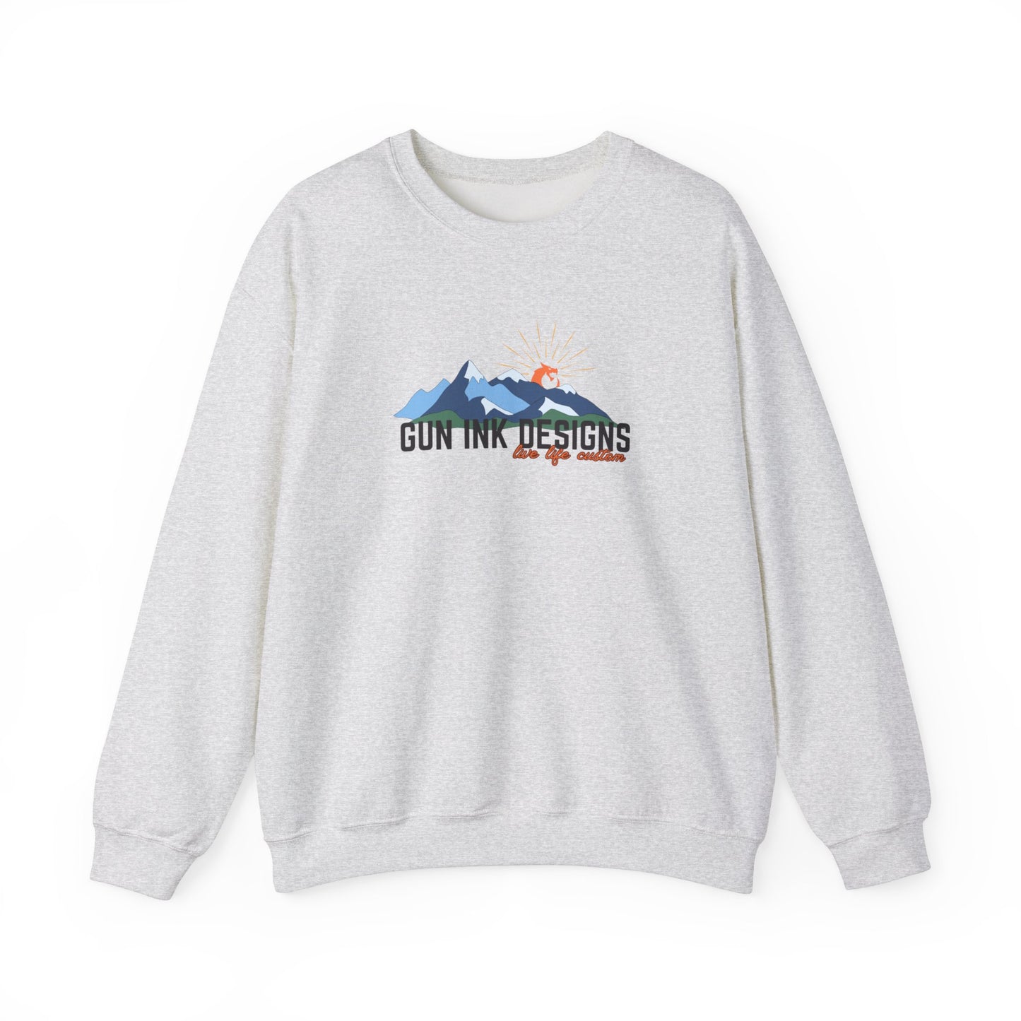 Heavy Blend™ Crewneck Sweatshirt - Dragon Sunrise