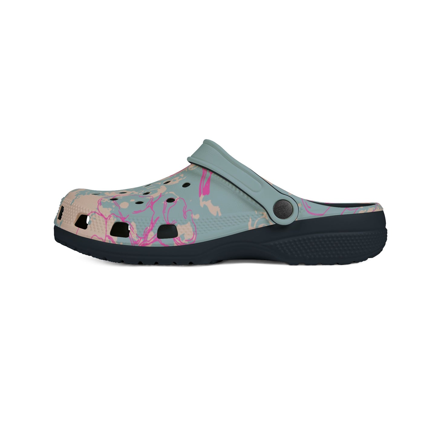 Cherry Blossom - Foam slip ons.