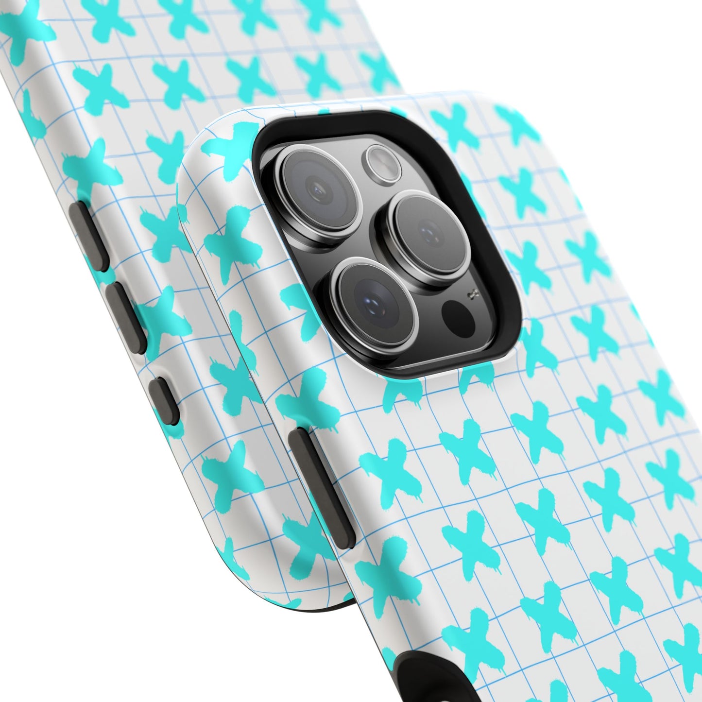 Magnetic Tough Cases - Blue X
