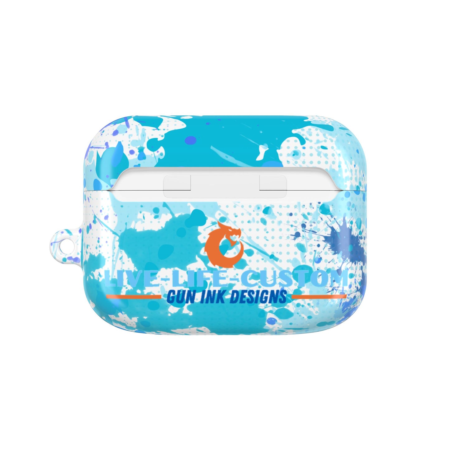 A Splash of Color AirPods Case - Live Life Custom Design