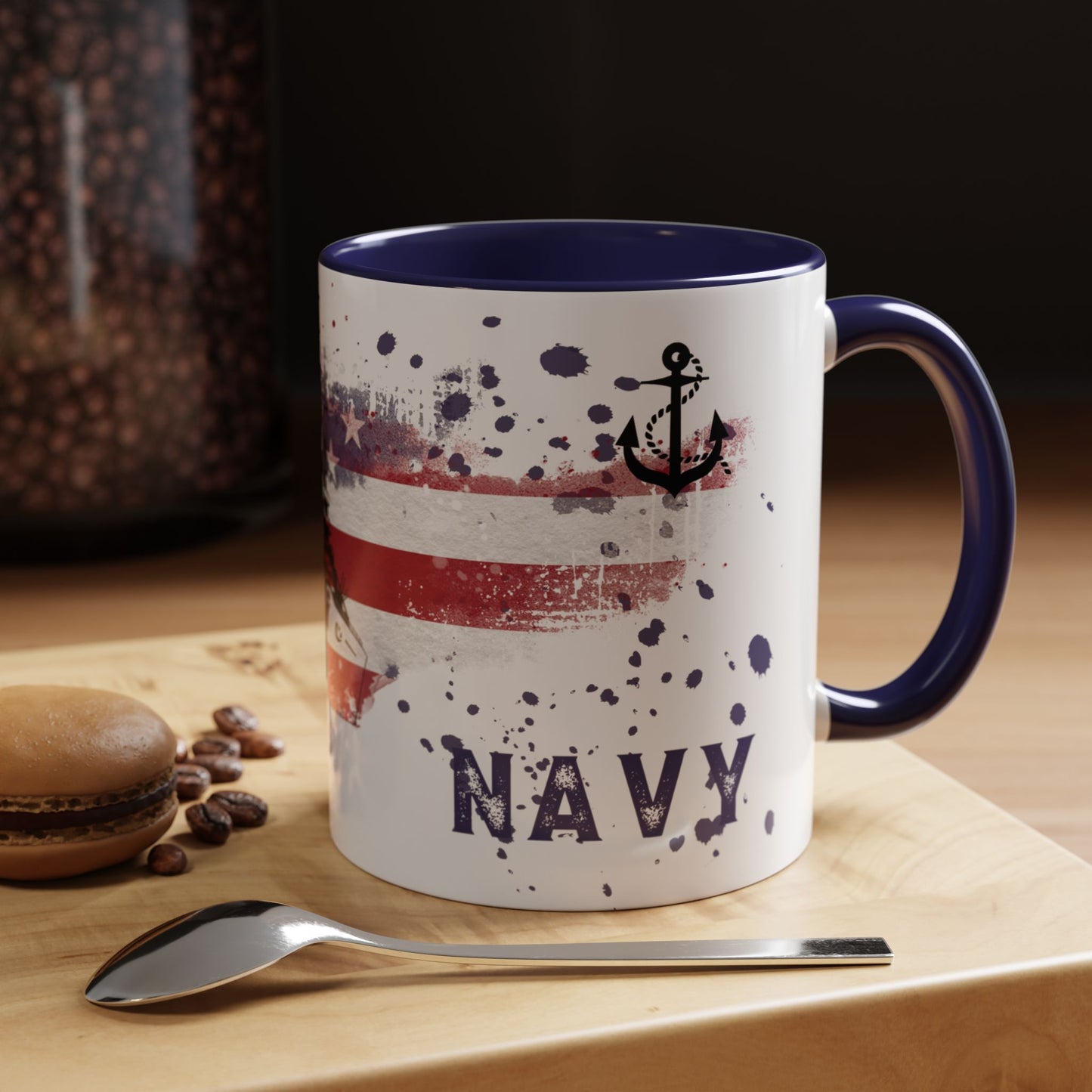 Accent Coffee Mug (11, 15oz) - Navy
