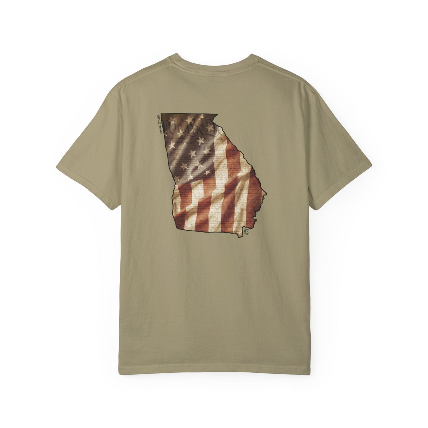 Garment-Dyed T-shirt - We The People - Georgia
