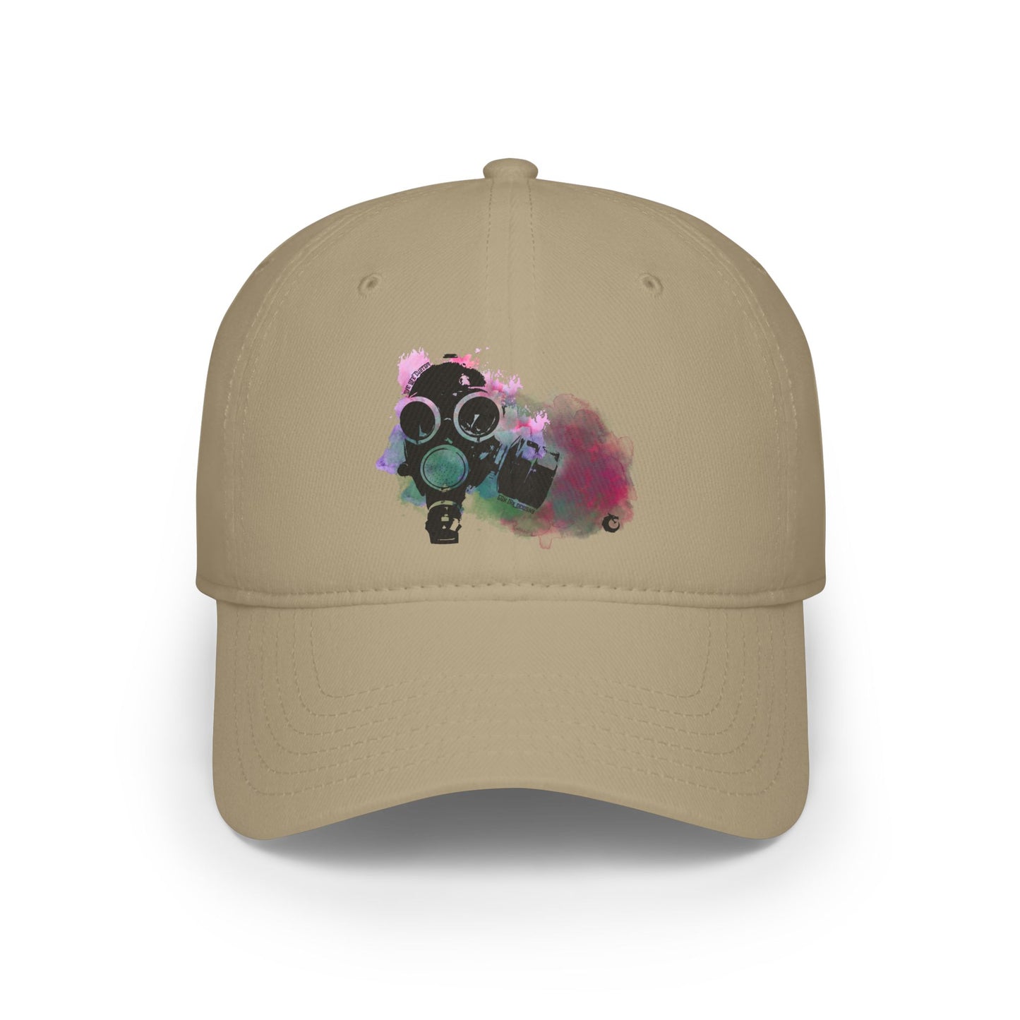 Low Profile Baseball Cap - Gas Mask
