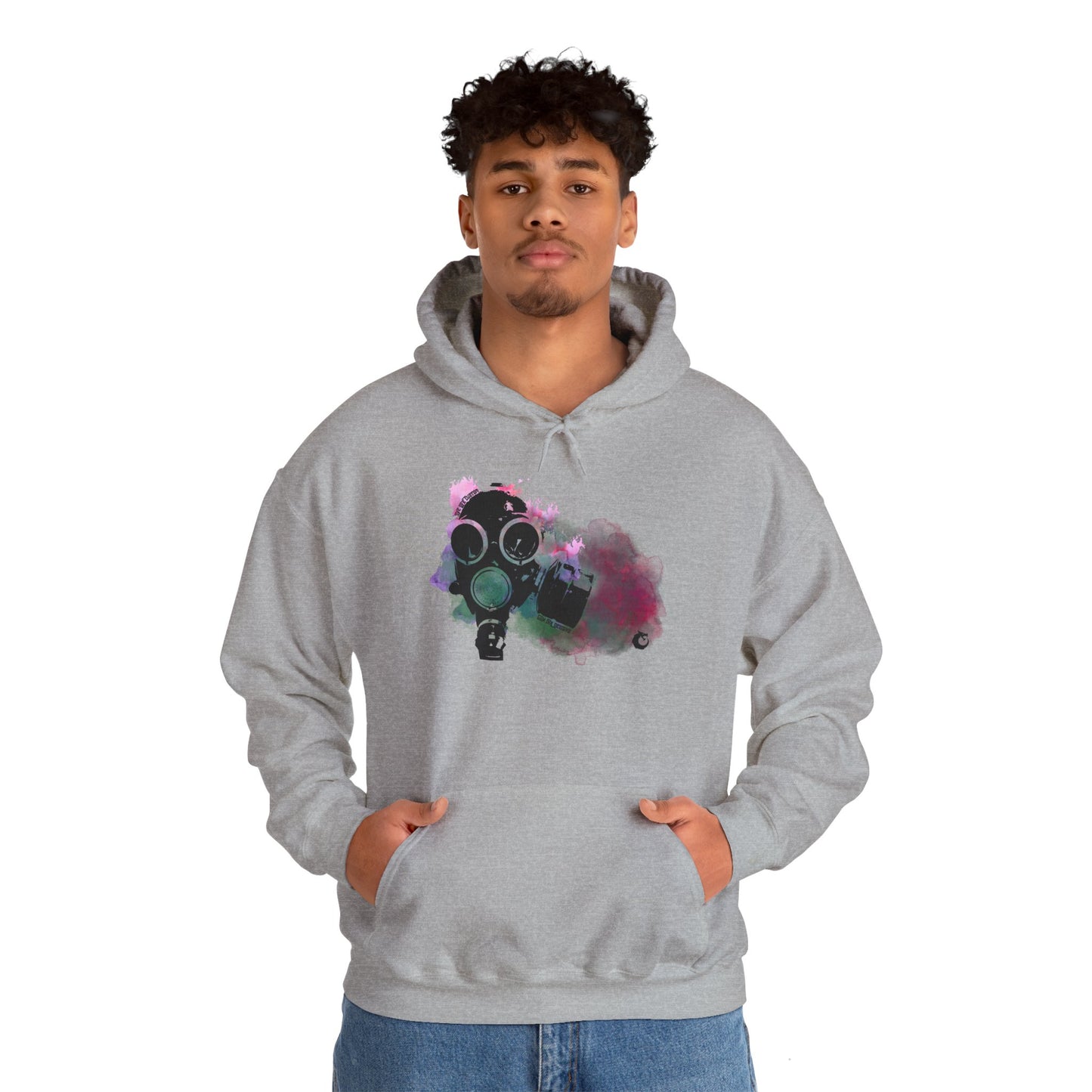 Heavy Blend™ Hooded Sweatshirt - Gas Mask 2.0