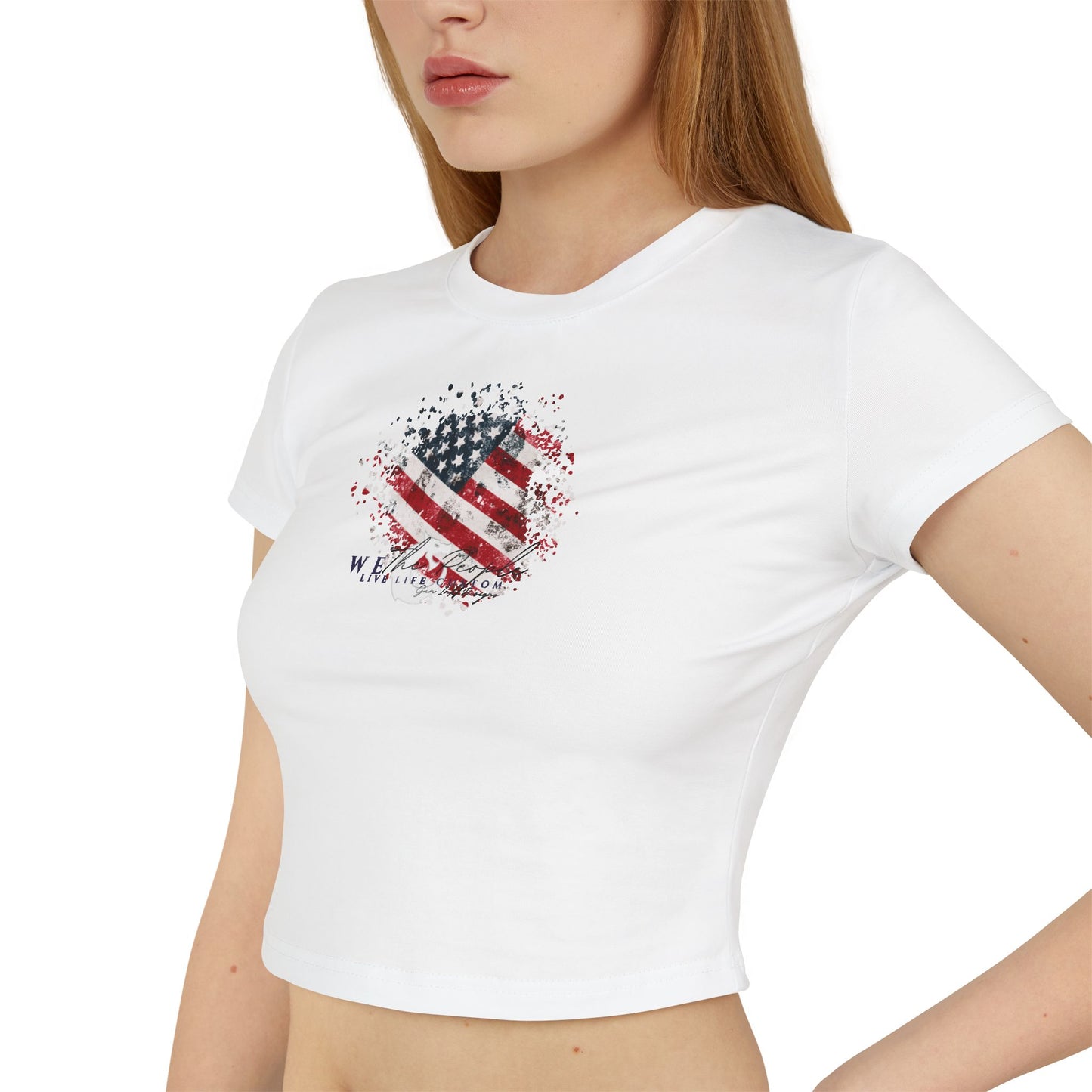 Women's Baby Tee - We The People 2