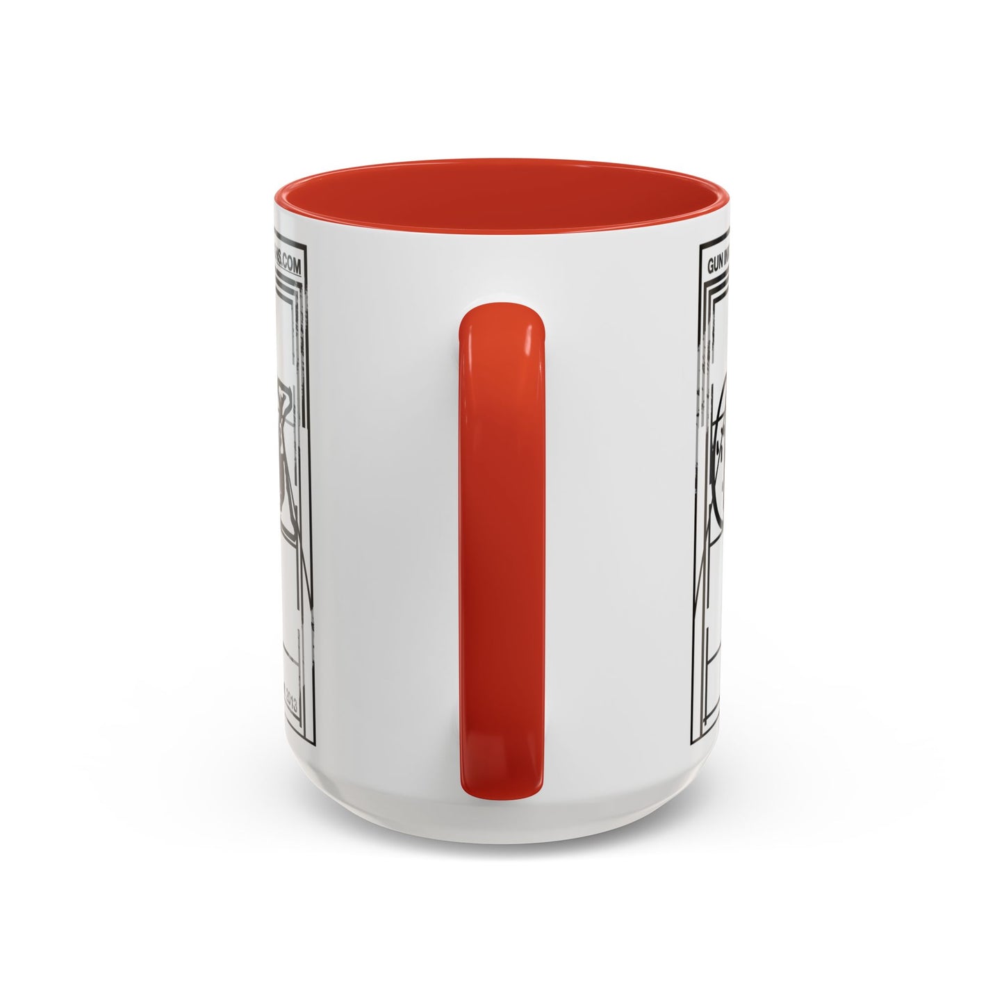 Accent Coffee Mug (11, 15oz) - GID Draft Graphic