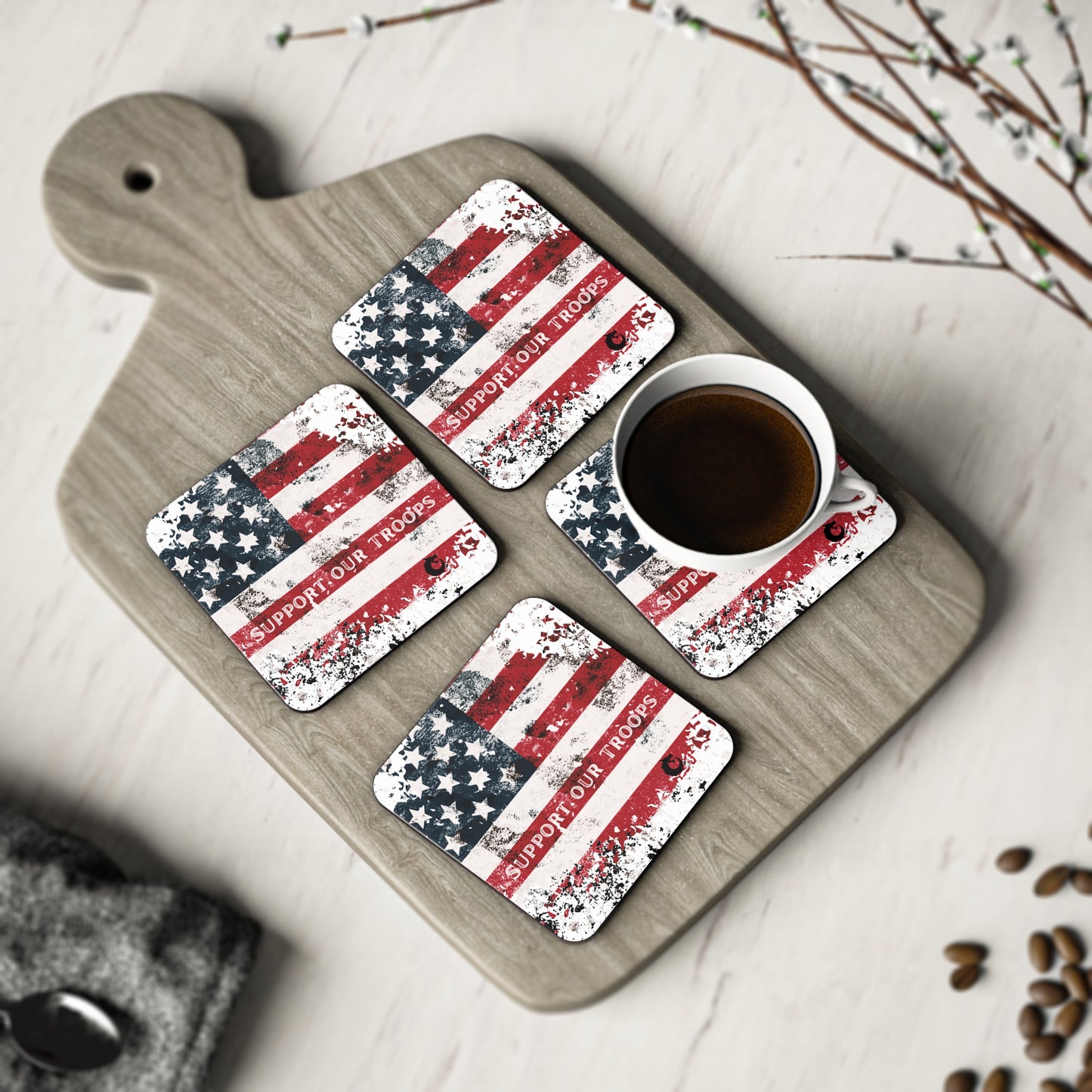 Coasters - Support Our Troops