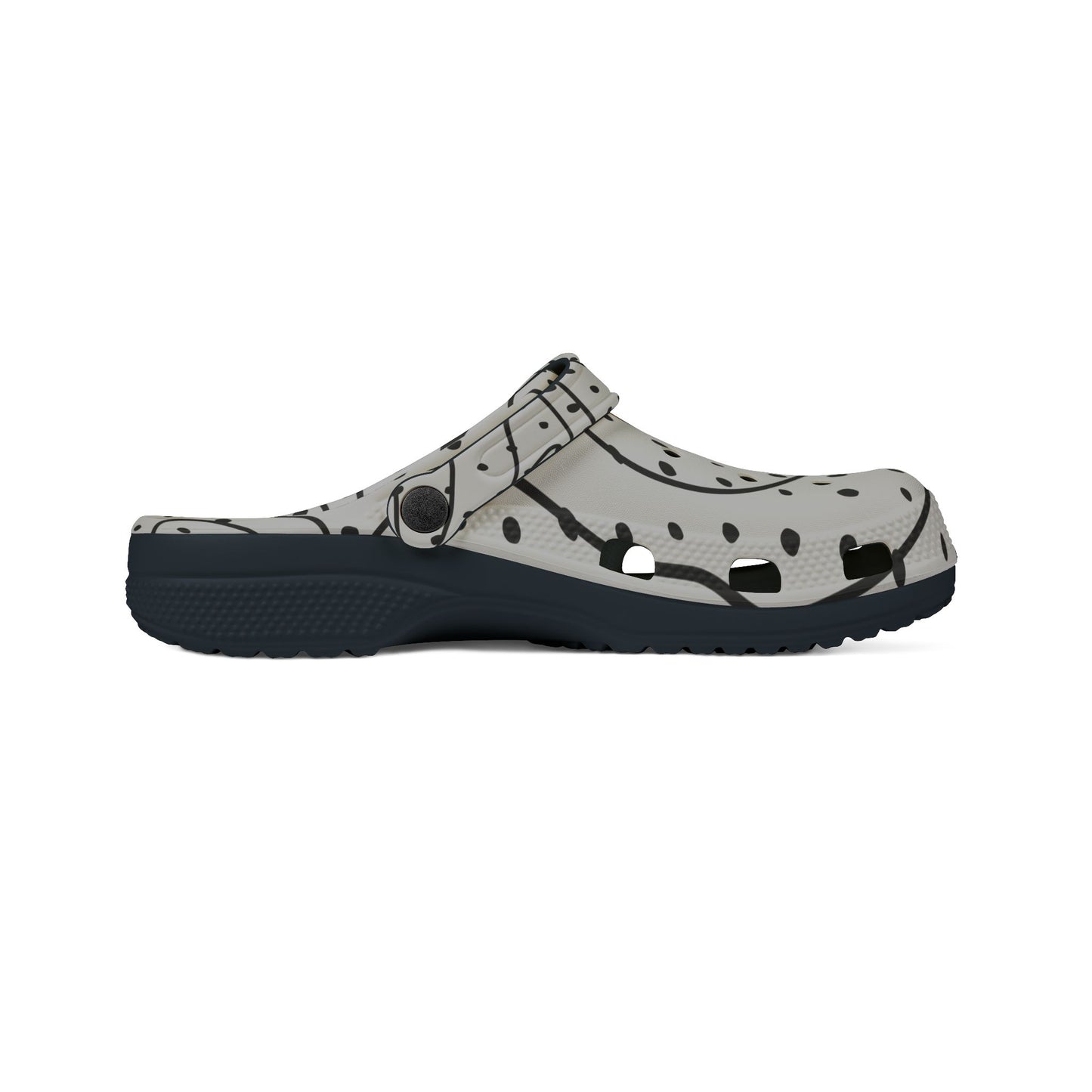 Stylish EVA Foam Clogs with Topo Design