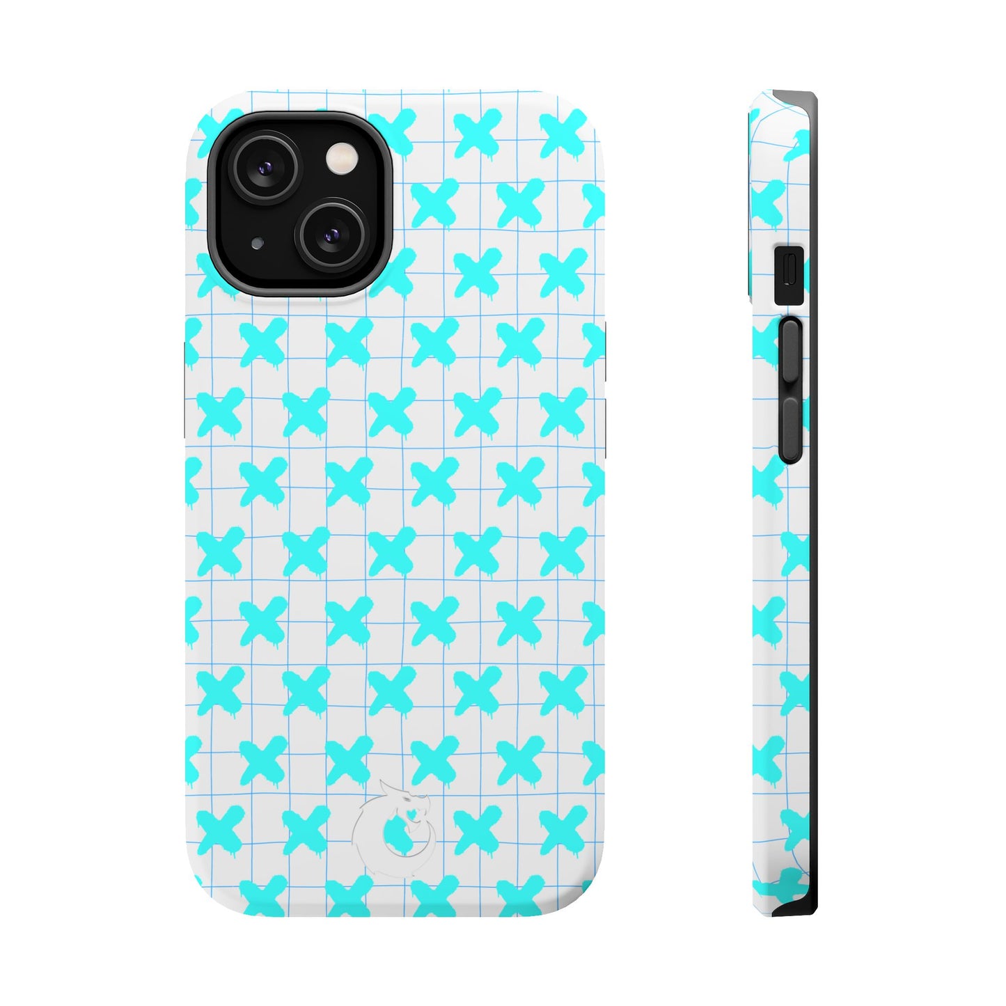 Magnetic Tough Cases - Blue X