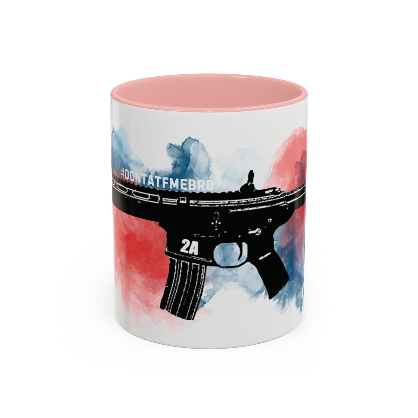 Accent Coffee Mug (11, 15oz) - #DONTATFMEBRO