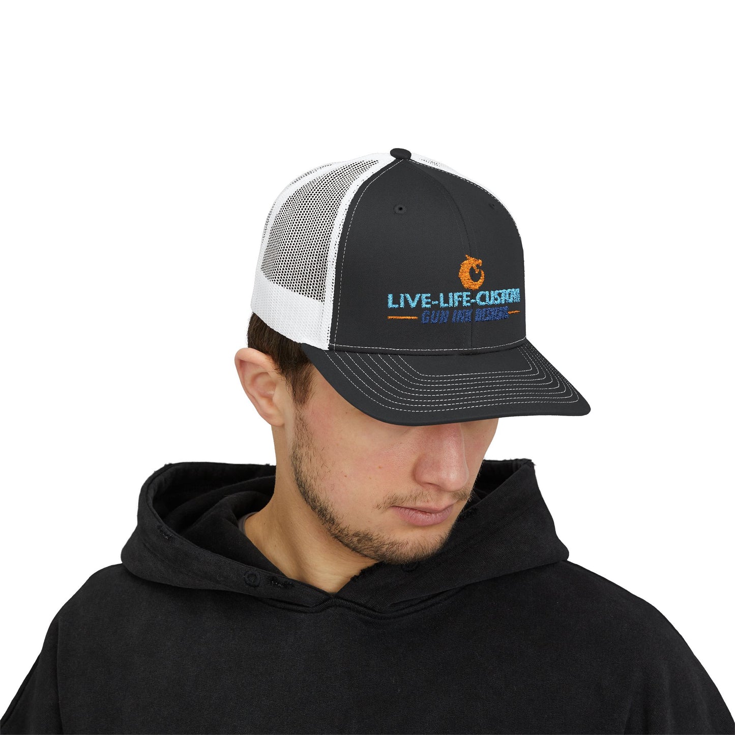 Snapback Trucker Cap - Live Life custom