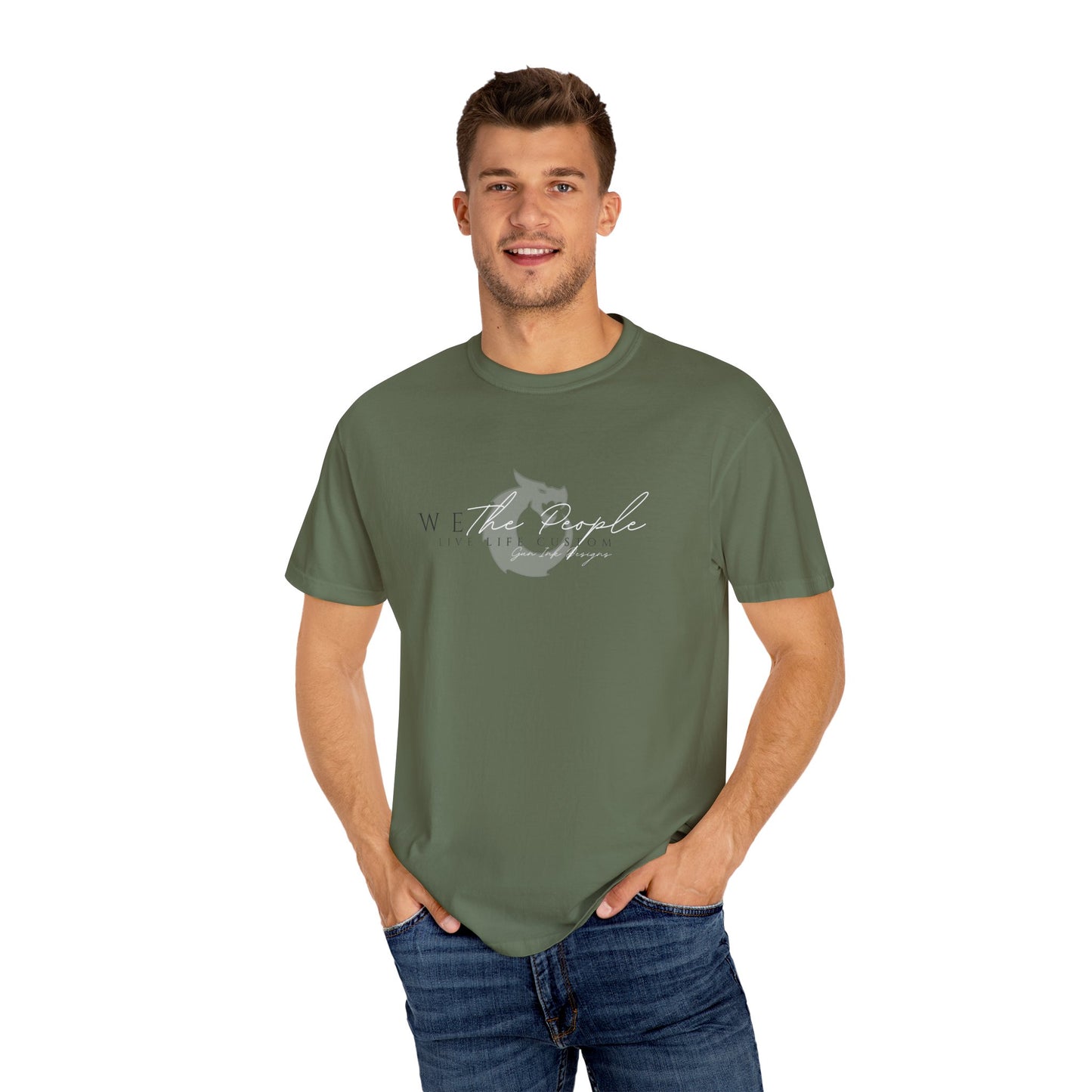 Garment-Dyed T-shirt - We The People Pale