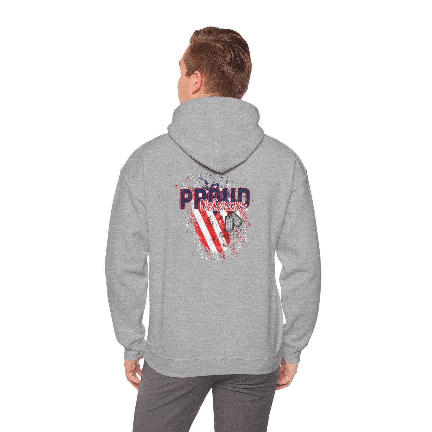 Heavy Blend™ Hooded Sweatshirt - Proud Veteran