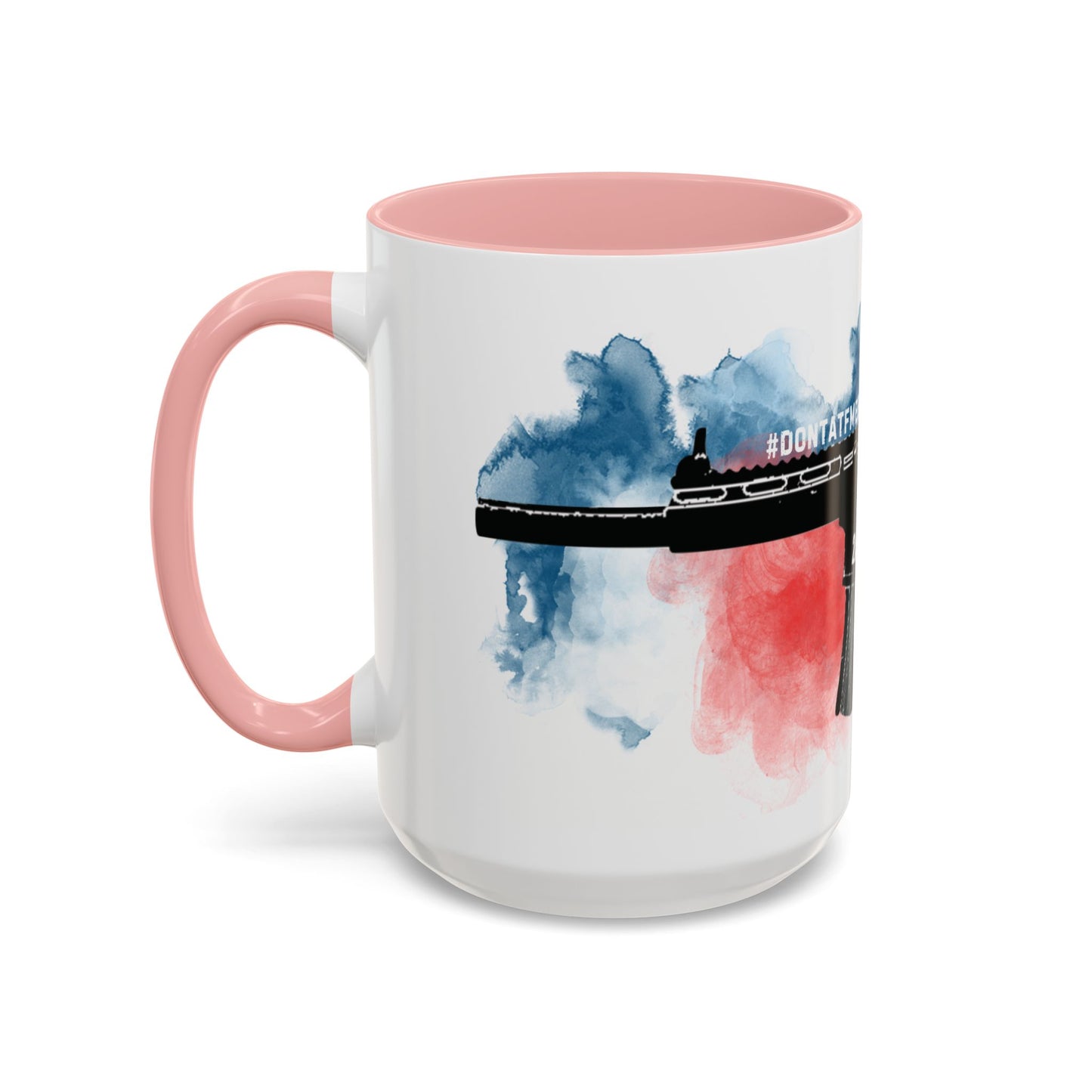 Accent Coffee Mug (11, 15oz) - #DONTATFMEBRO
