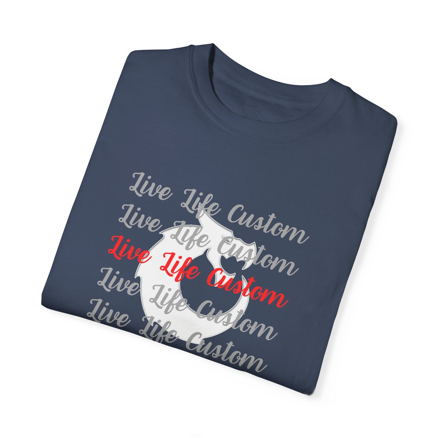 Garment-Dyed T-shirt - LLC Stacked