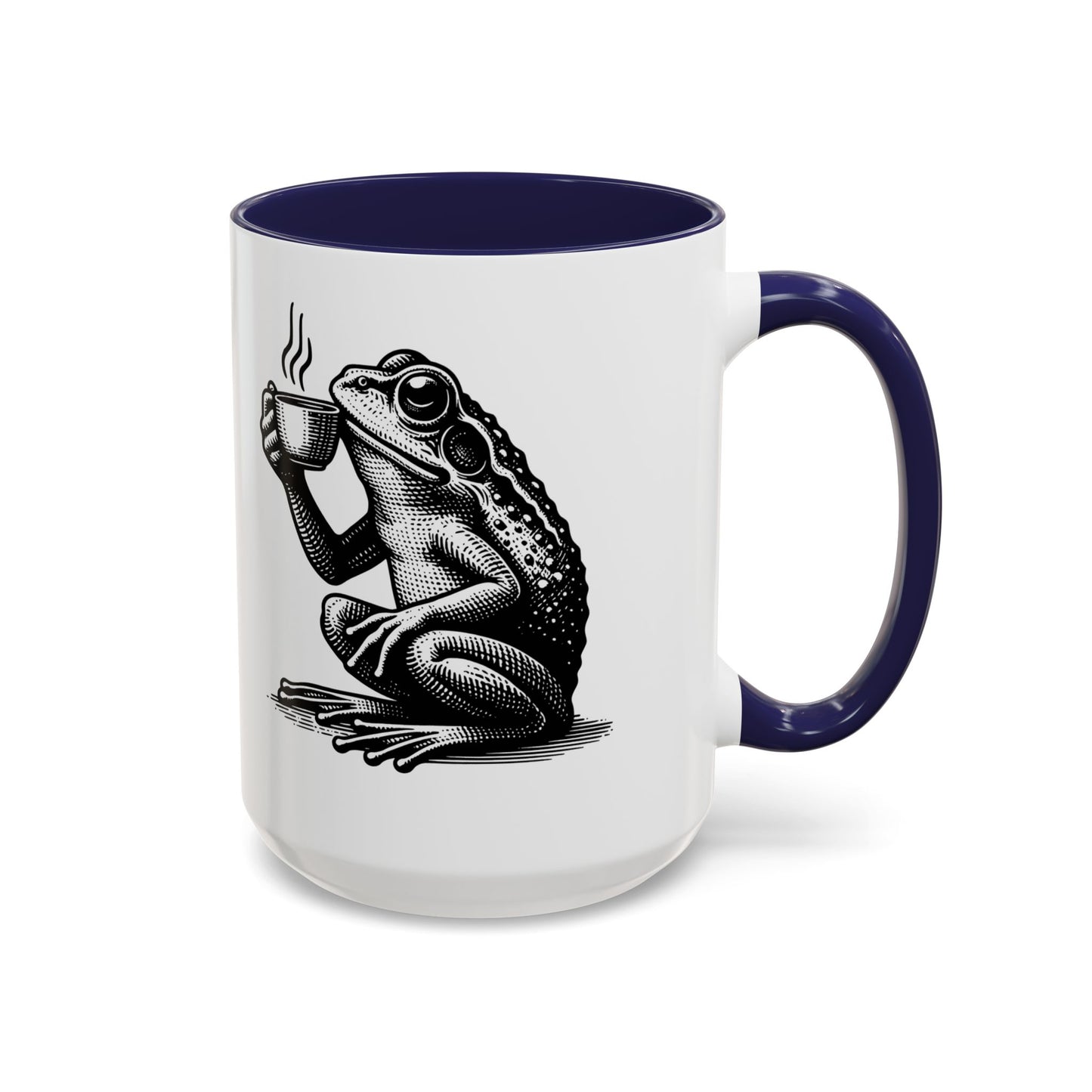Accent Coffee Mug (11, 15oz) - Coffee Frogs